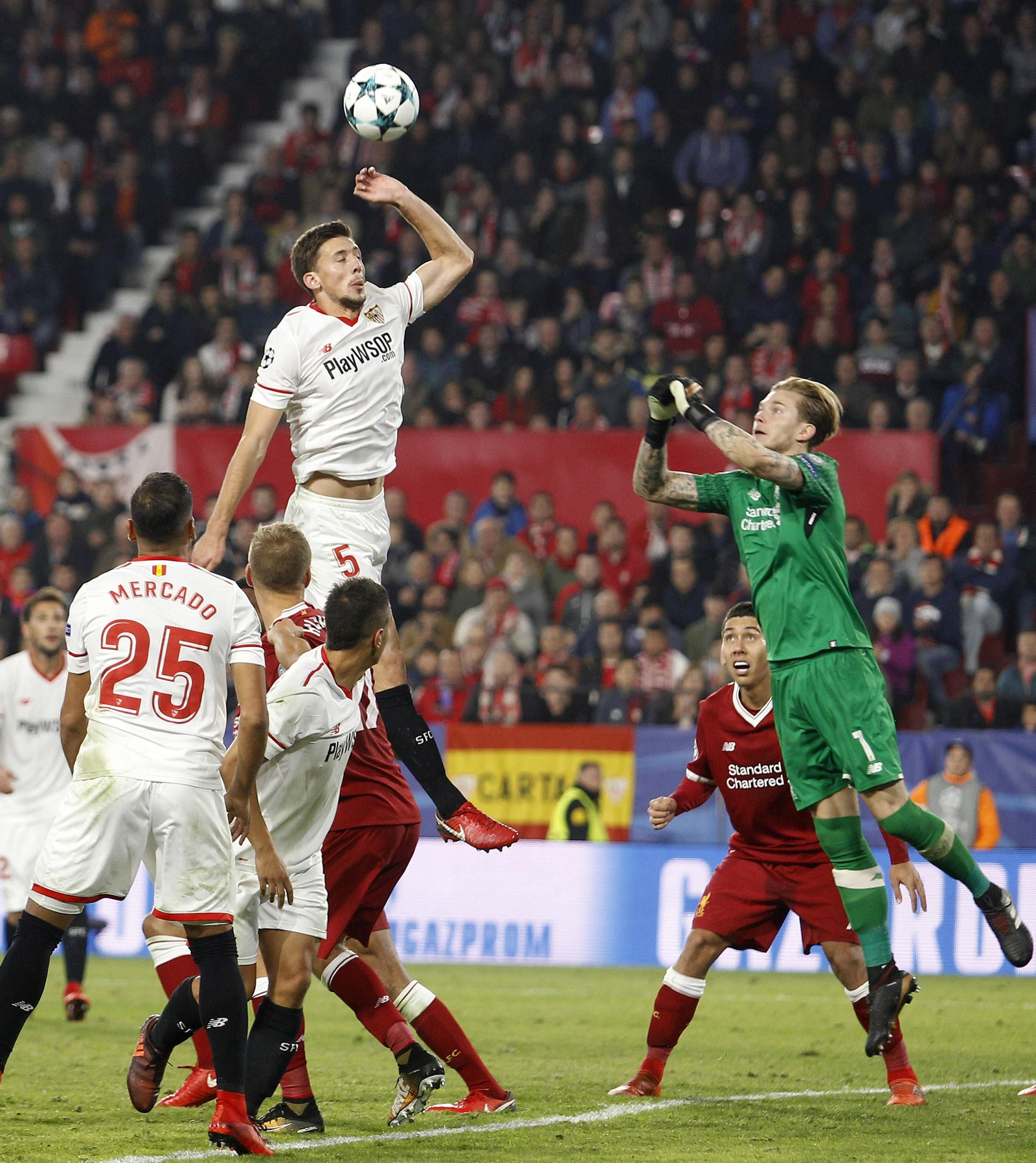 las imágenes del Sevilla-Liverpool