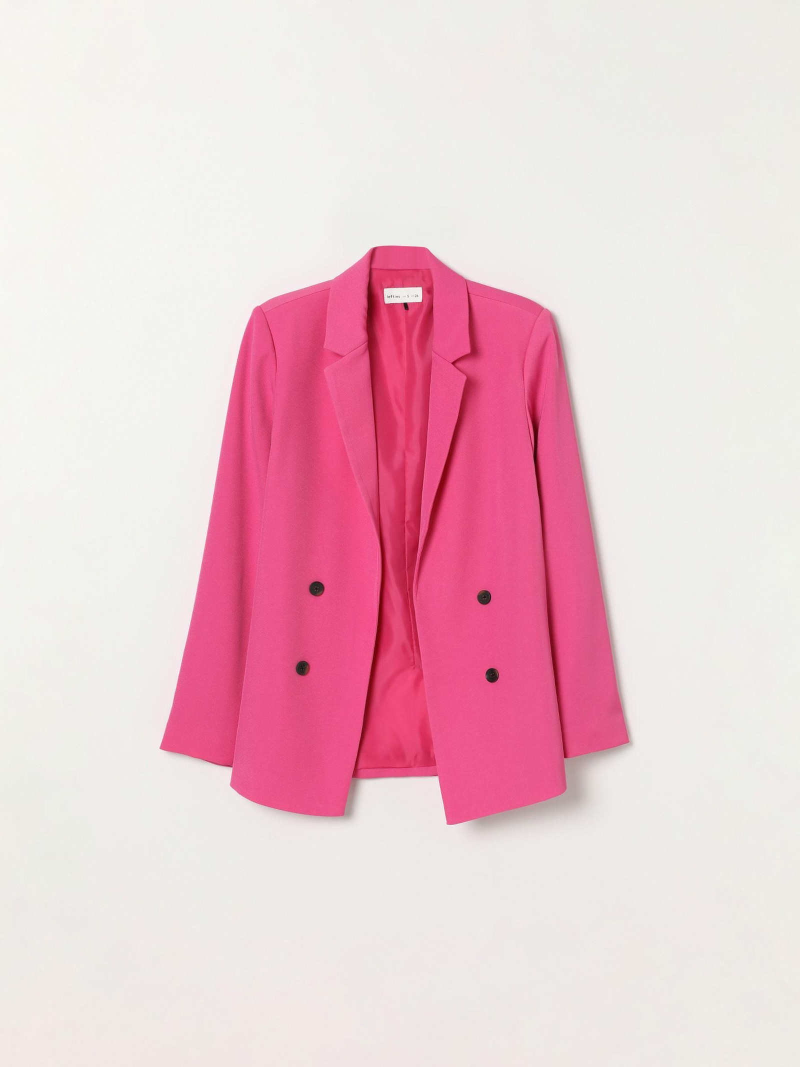 Blazer fucsia de Lefties.