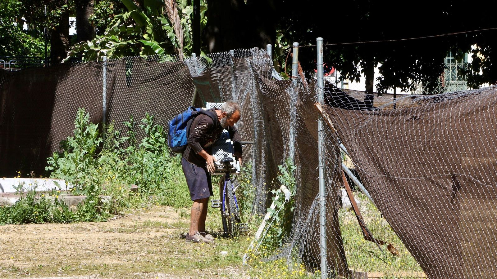 El presunto autor del robo.