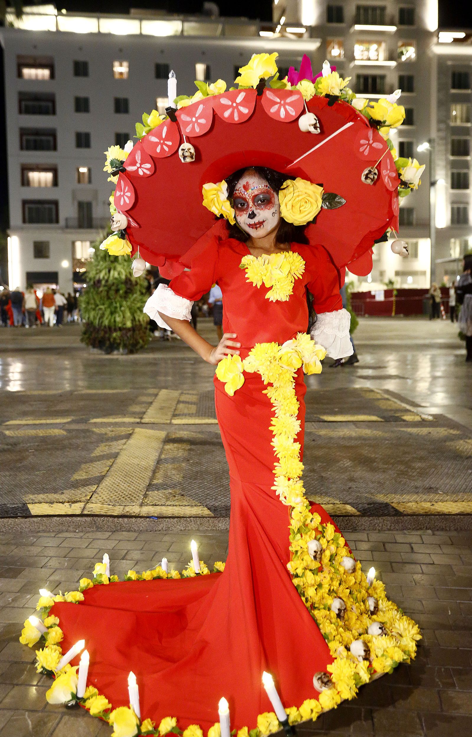 Las fotos de la noche de Halloween en Málaga