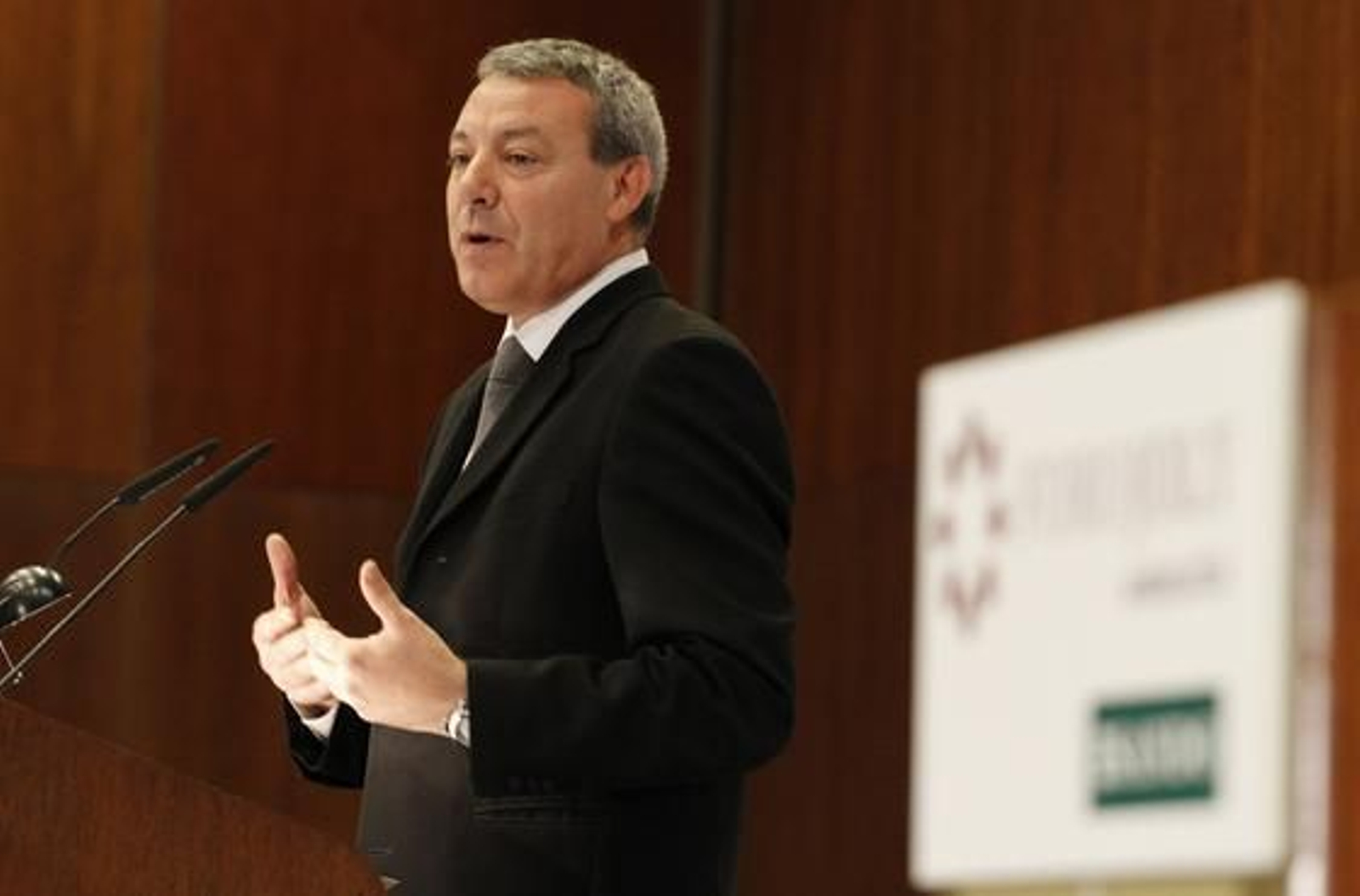 Francisco Álvarez de la Chica, consejero de Educación, en un momento del Foro Joly.

Foto: Juan Carlos V?uez / Victoria Hidalgo