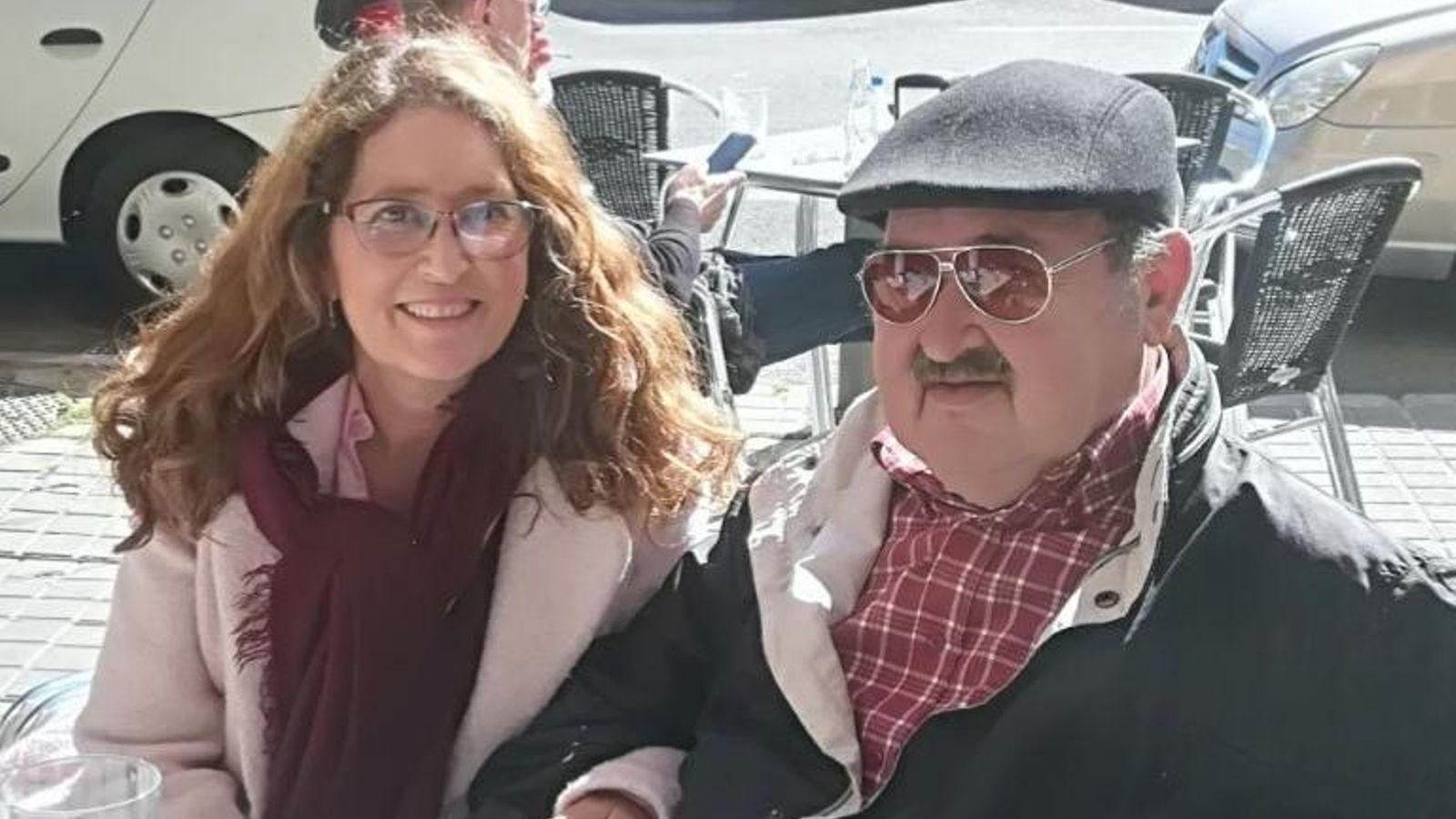 Los hermanos Carmen y Alfonso González.