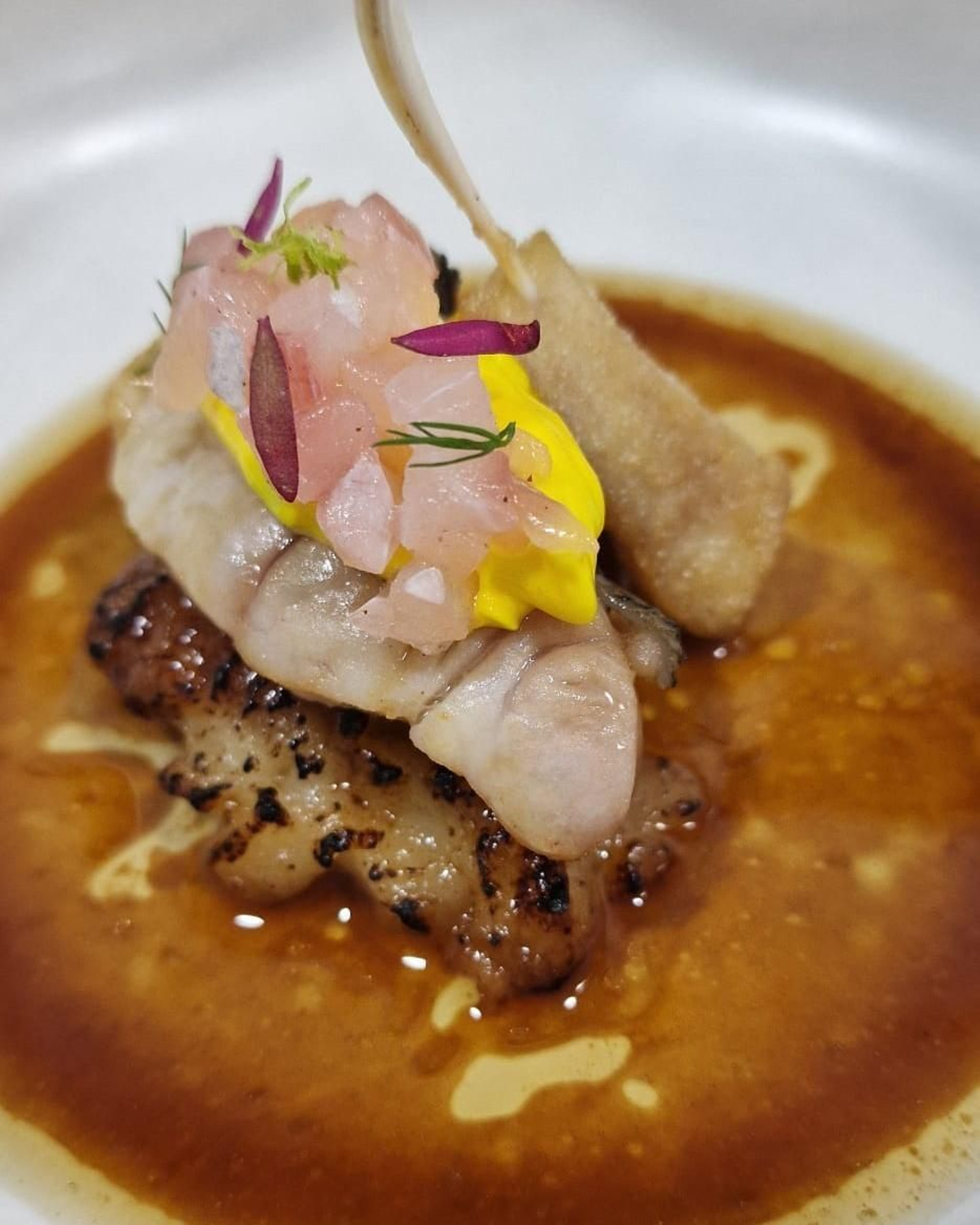 El plato, al detalle.