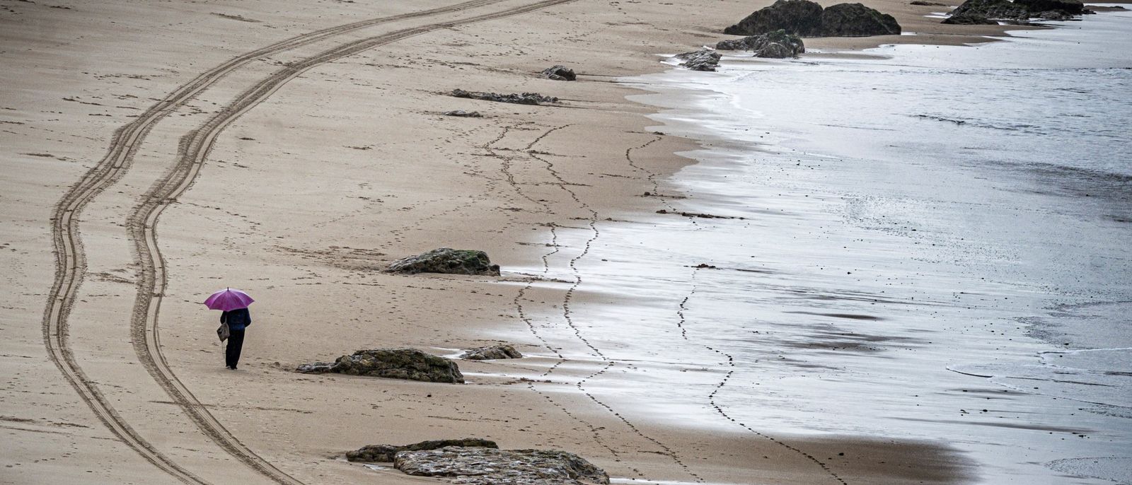 La playa Santa María del Mar en una imagen reciente.