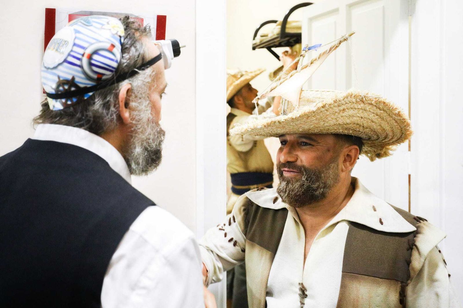 Ambiente en camerinos