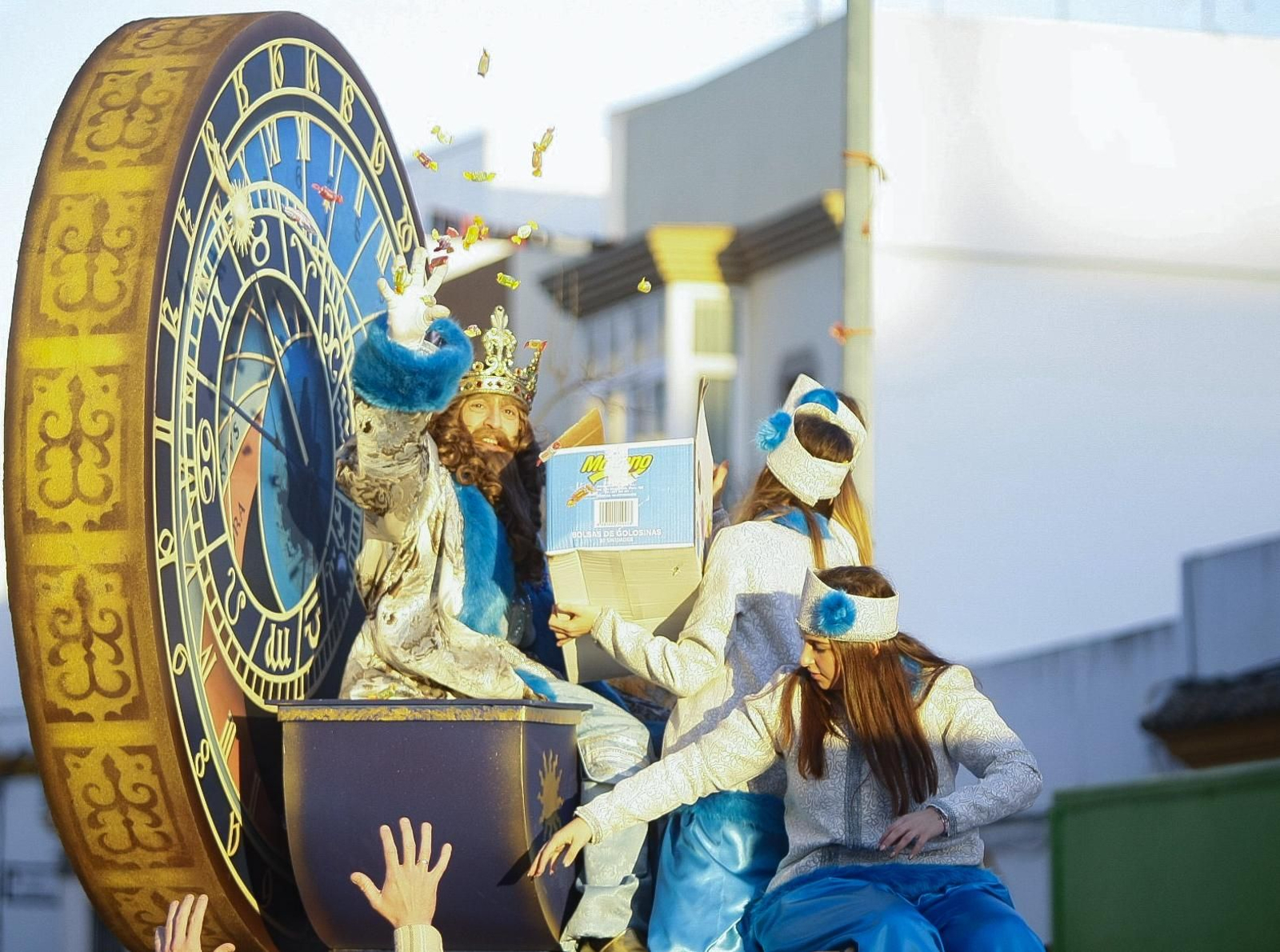 La cabalgata los Reyes Magos de Chiclana, en imágenes