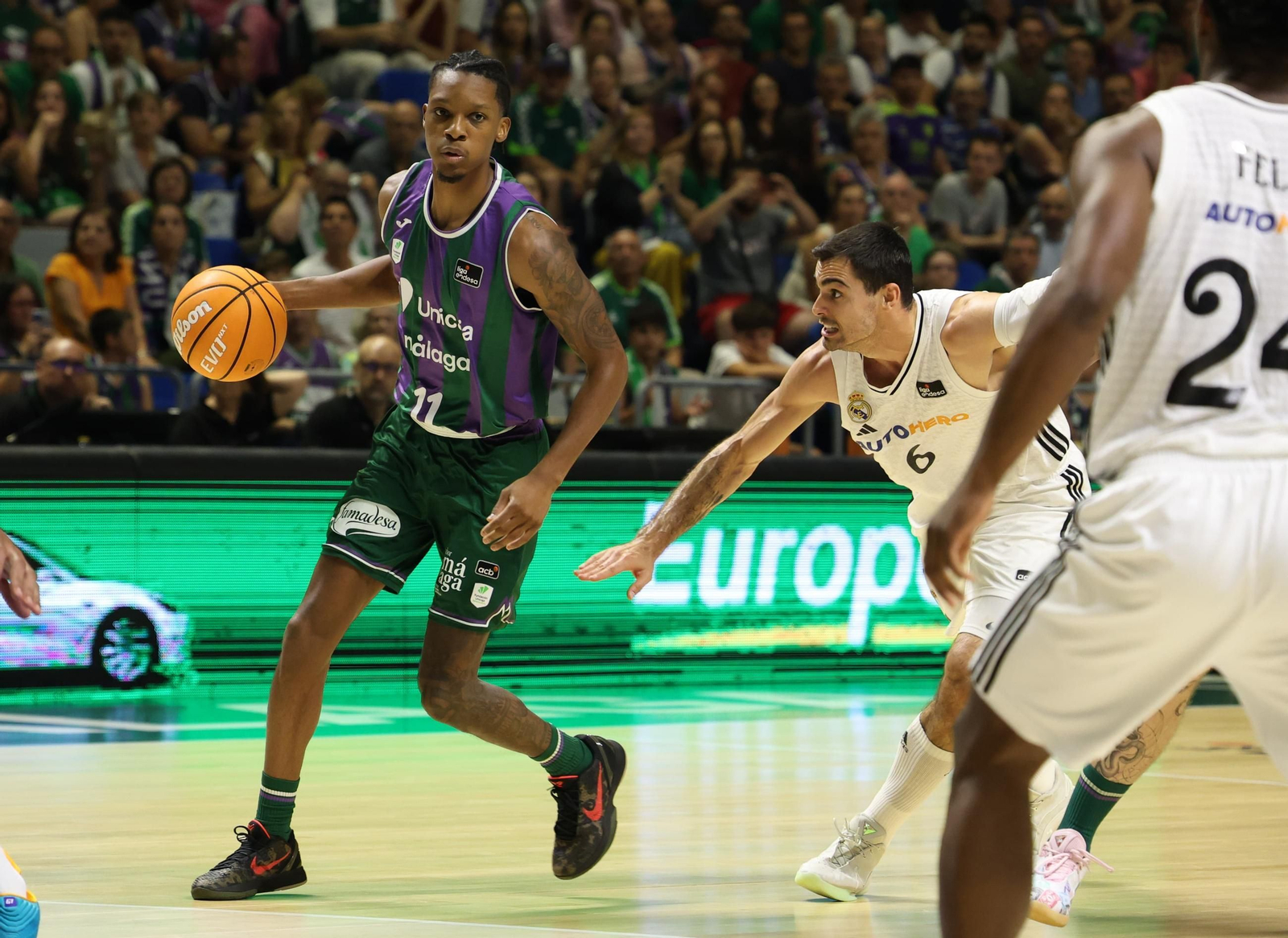 El Unicaja-Real Madrid, en fotos