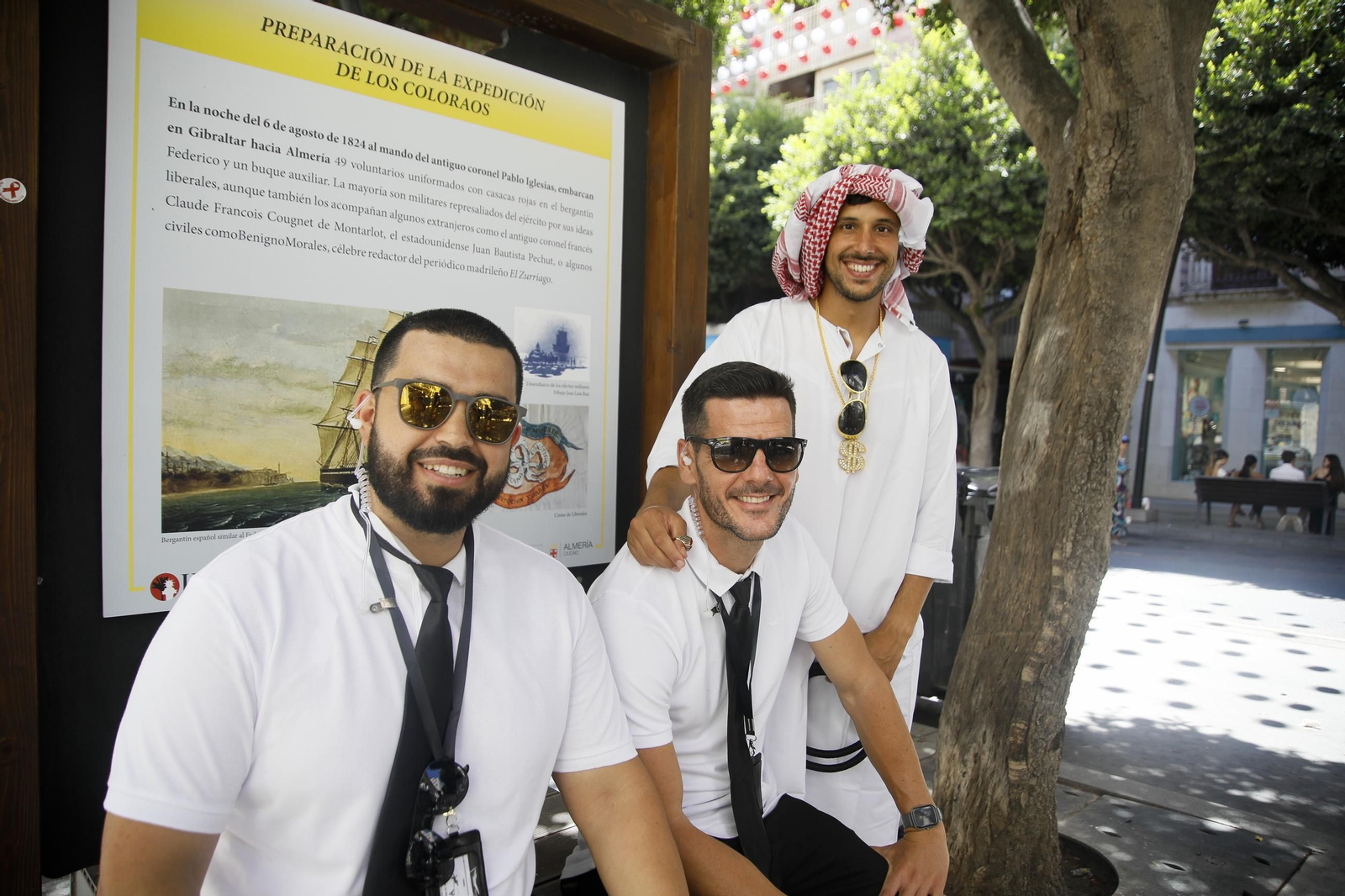 Imágenes del primer día de la feria de Almería