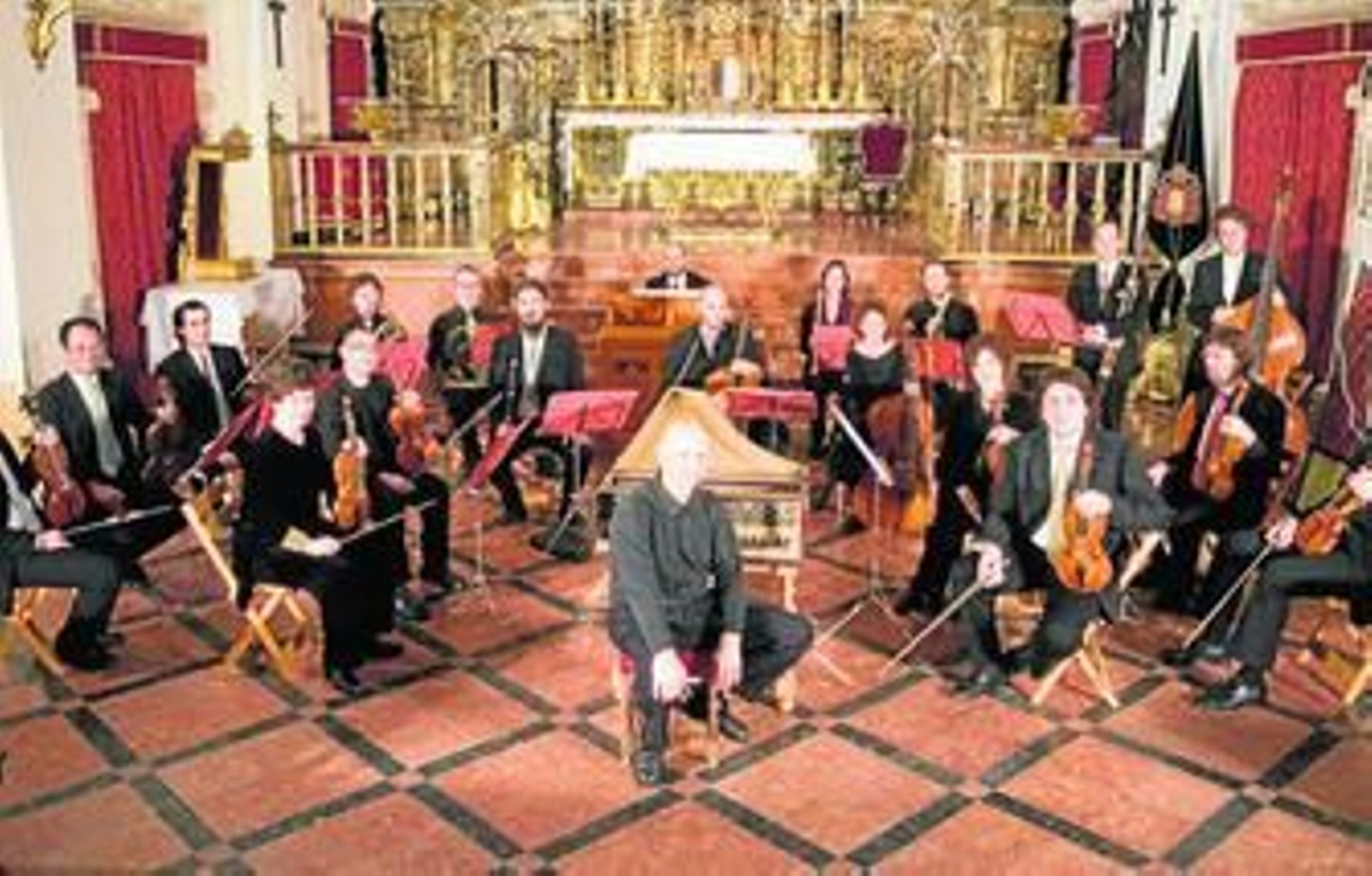 Componentes de la Orquesta Barroca de Sevilla.