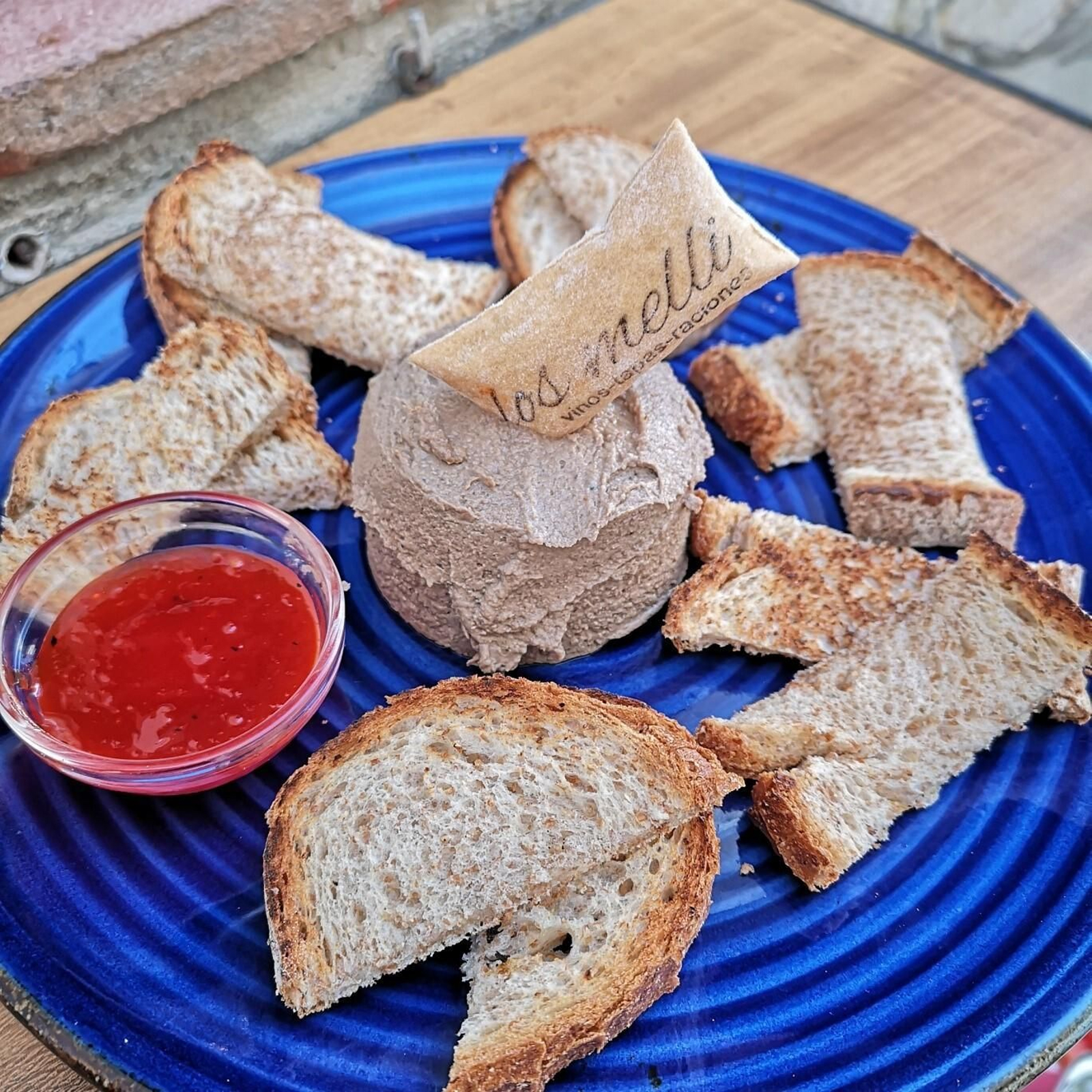 Paté de perdiz de Los Melli.