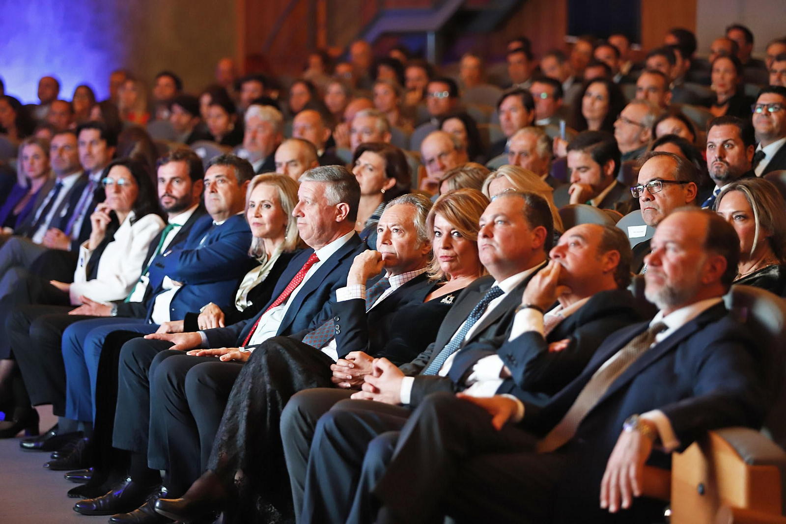 Imágenes de la recepción a los invitados a la gala del 40 aniversario de Huelva Información