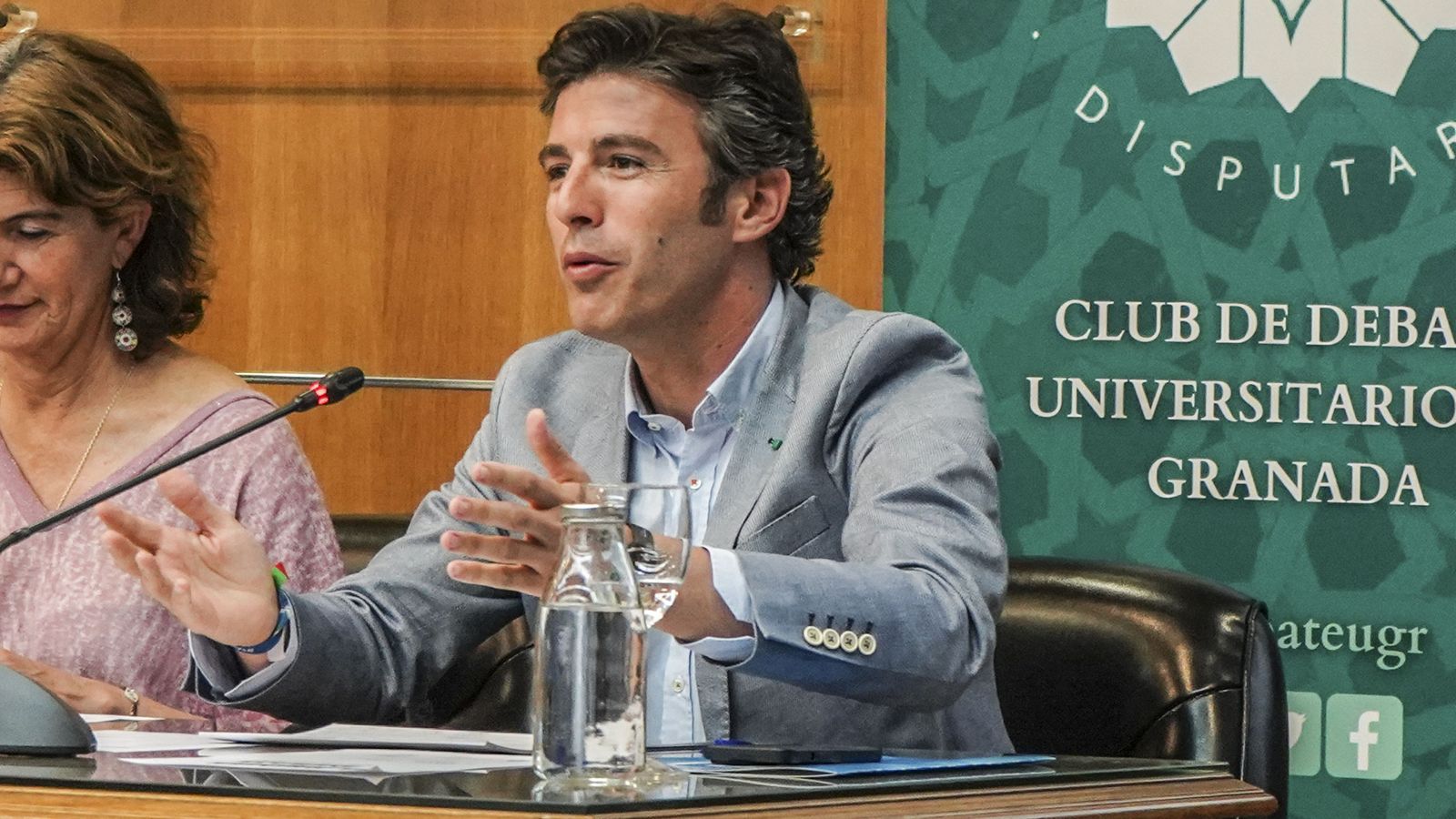Jorge Saavedra (PP) durante una intervención.