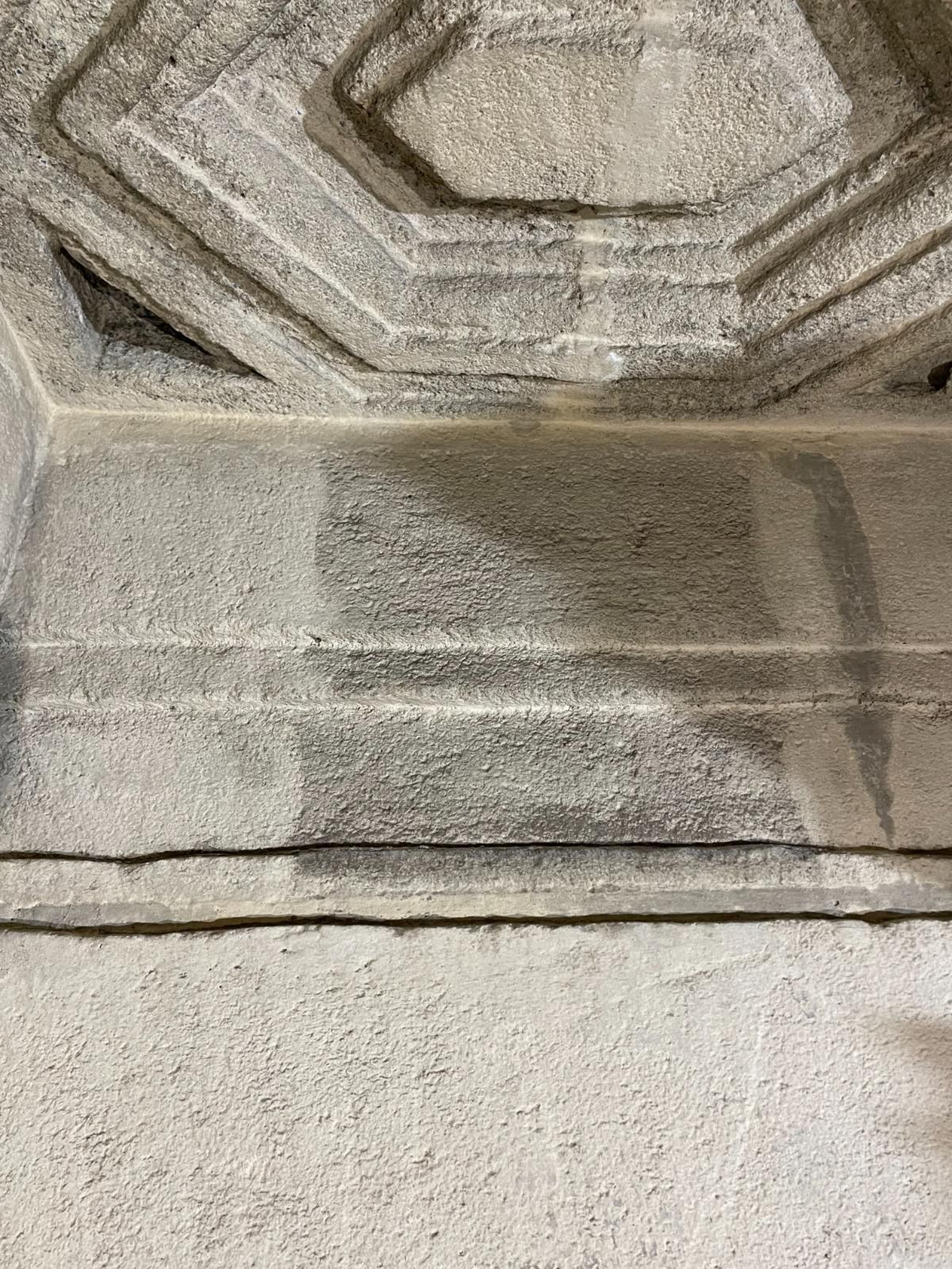 Detalle de la limpieza.