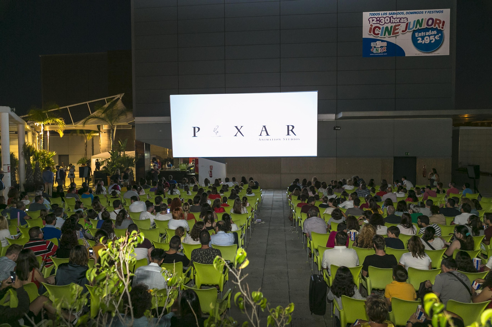 El cine de verano del centro comercial Sevilla Este