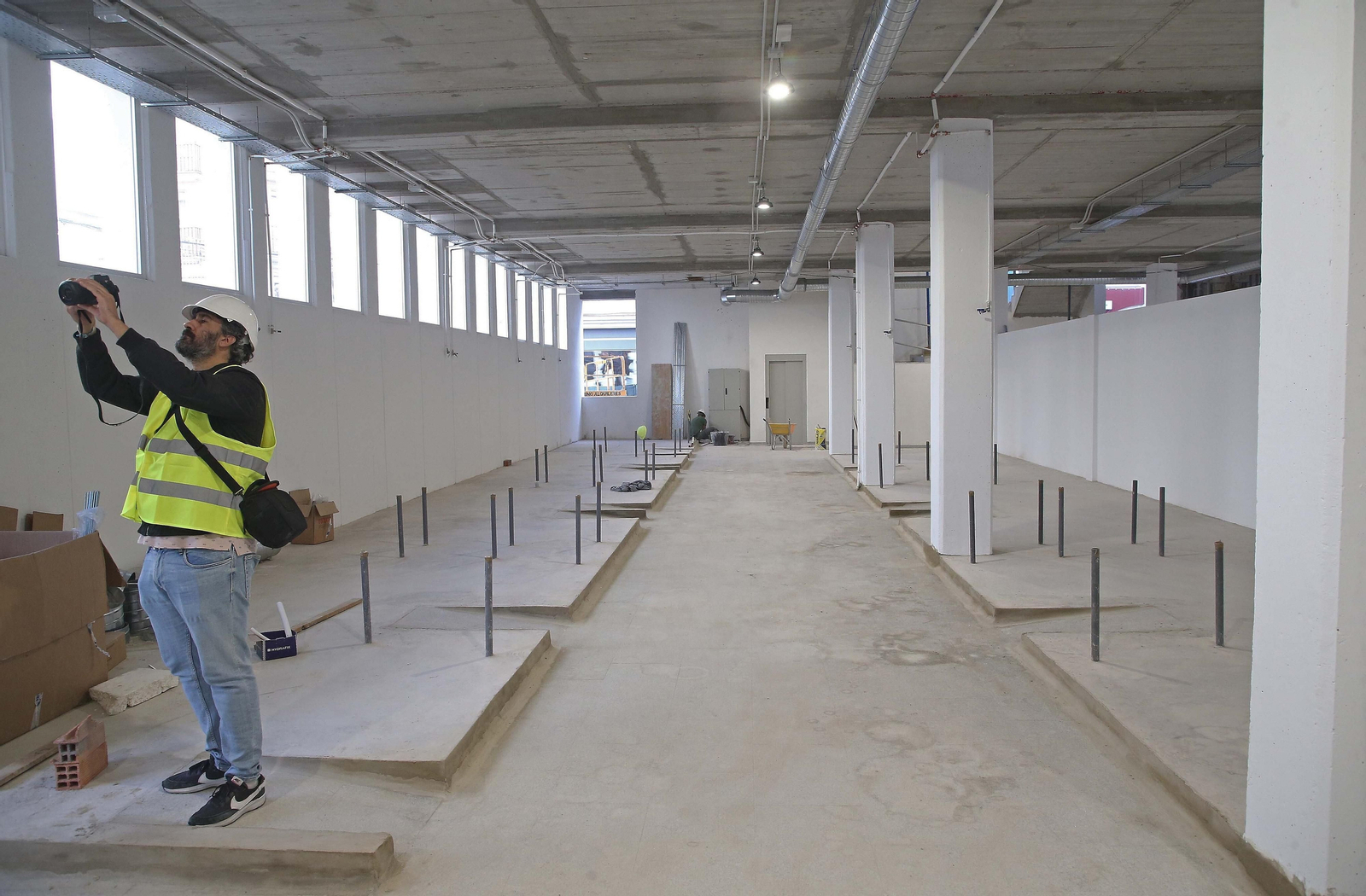 Fotos de la visita al nuevo mercado de la Concepción en La Línea Fotos de la visita al nuevo mercado de la Concepción en La Línea