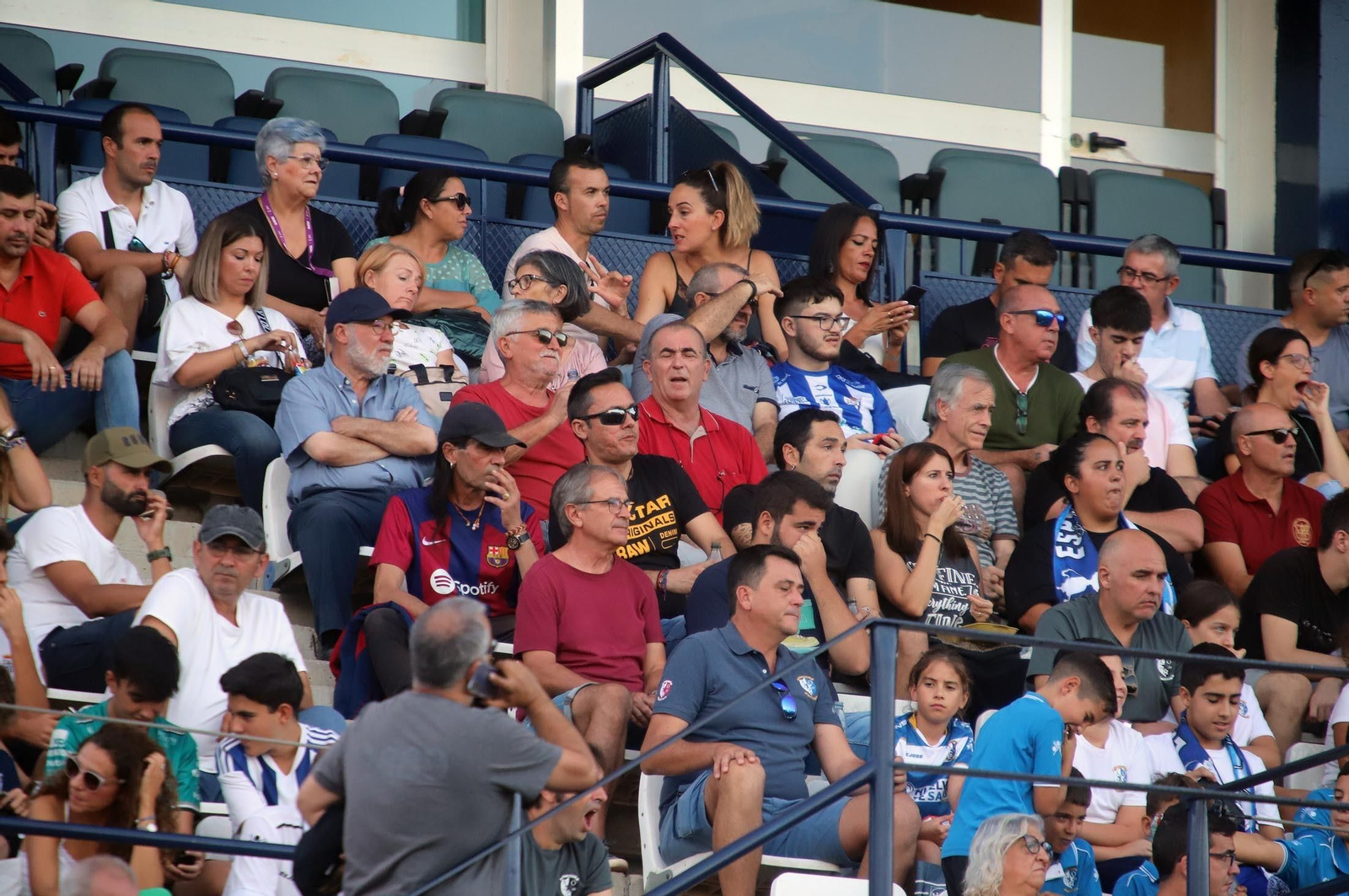Imágenes del Sporting de Huelva-FC Barcelona