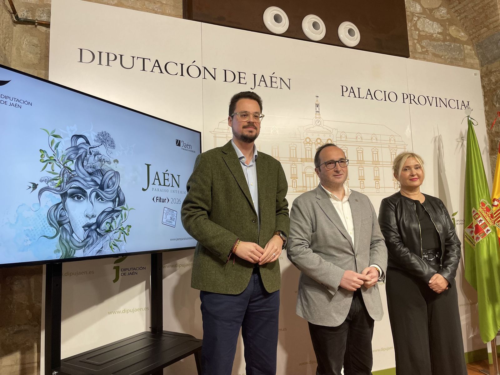 Presentación del espacio de Jaén en FITUR.