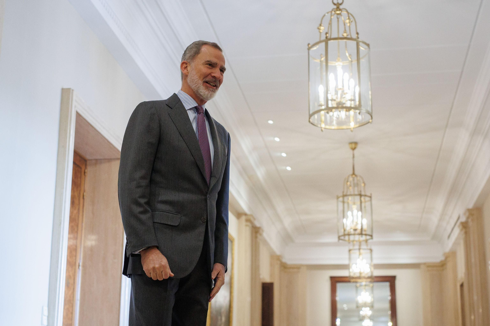 El Rey Felipe VI recibe en La Zarzuela a la alcaldesa de Jerez