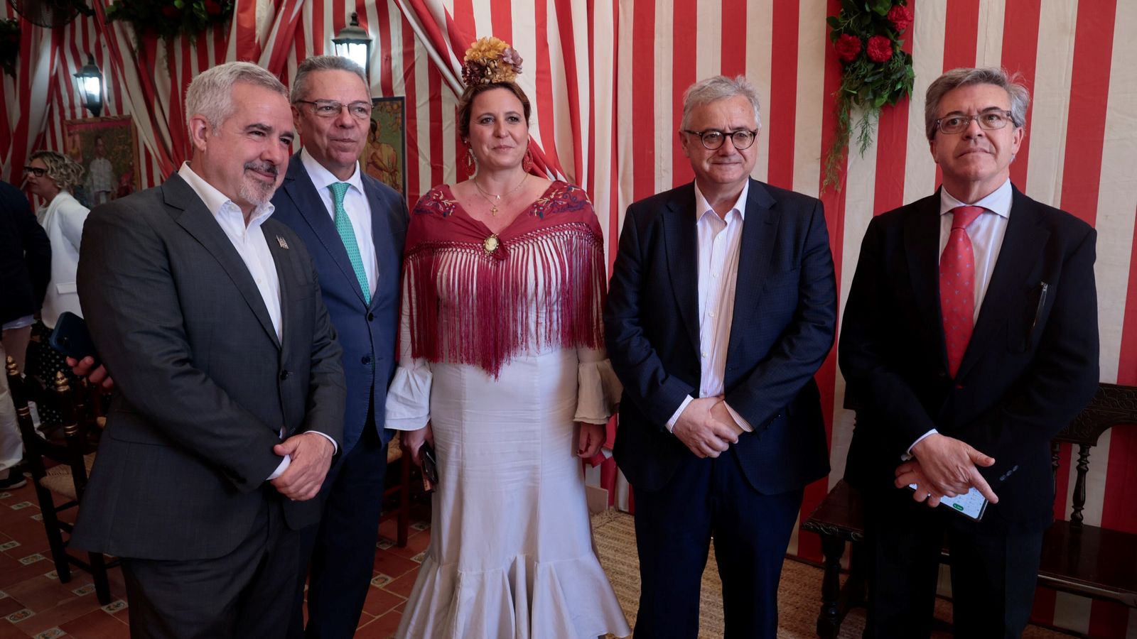 Angie Moreno, Antonio Yélamo e Ildefonso Vergara.