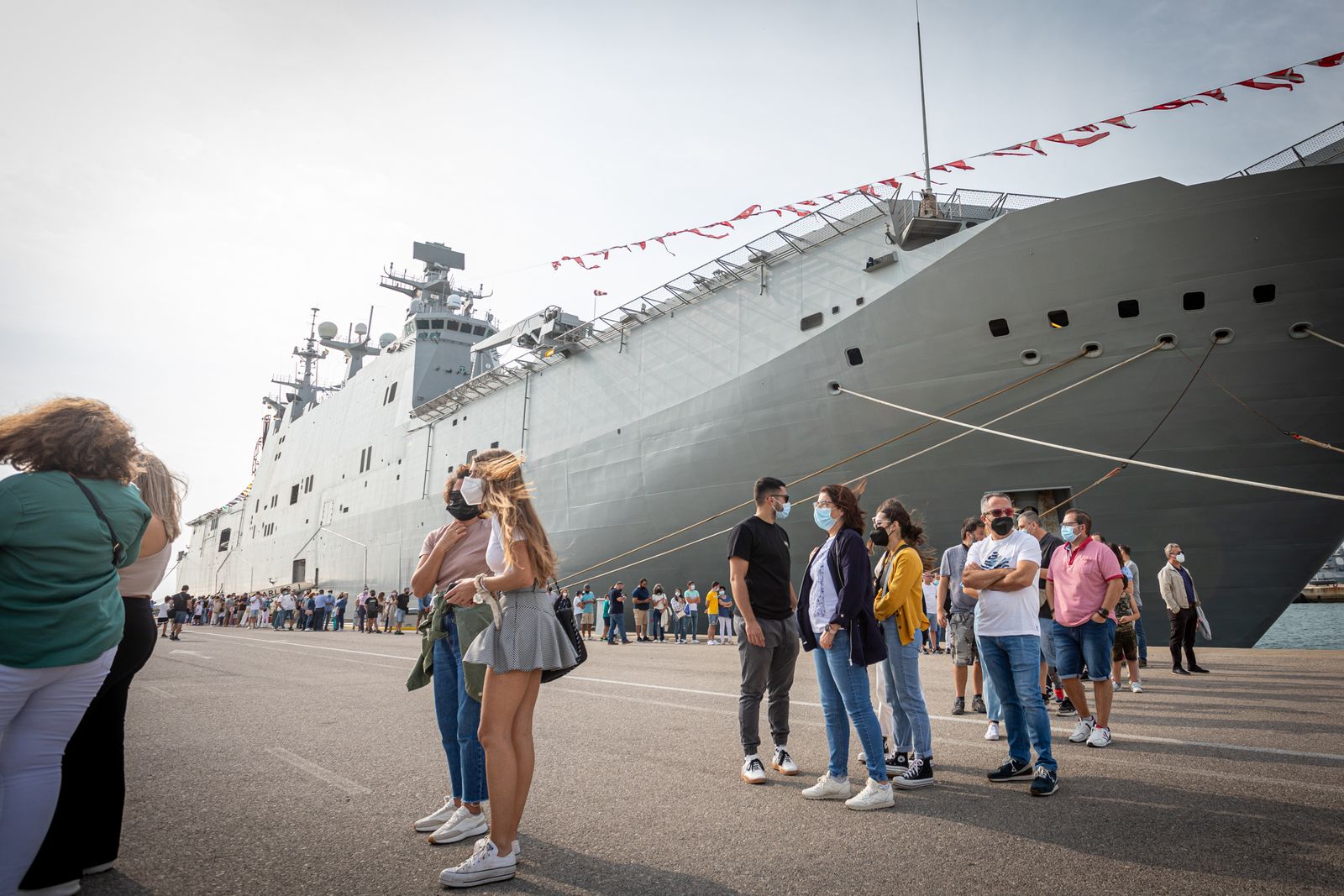 Imágenes de la jornada de puertas abiertas en la Base Naval de Rota