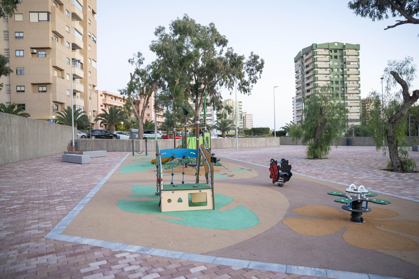Las imágenes de la inauguración de la primera fase de la adecuación de la Rambla San Antonio de Aguadulce
