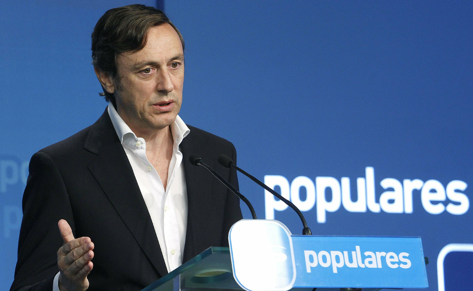 Rafael Hernando será el cabeza de lista al Senado y saca a Eugenio Gonzálvez de la candidatura