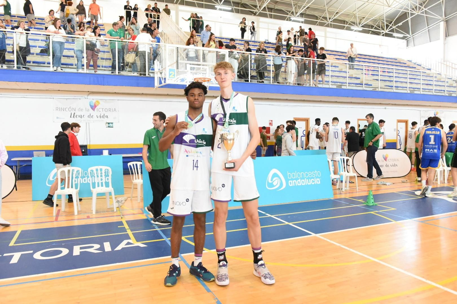 Unicaja - Real Betis, las mejores fotos de la final del Campeonato de Andalucía junior