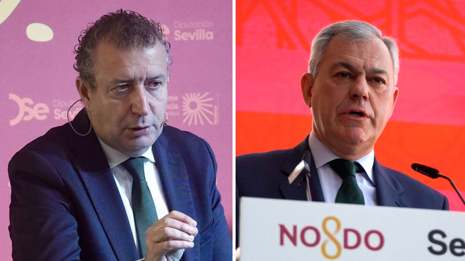 Javier Fernández y José Luis Sanz.