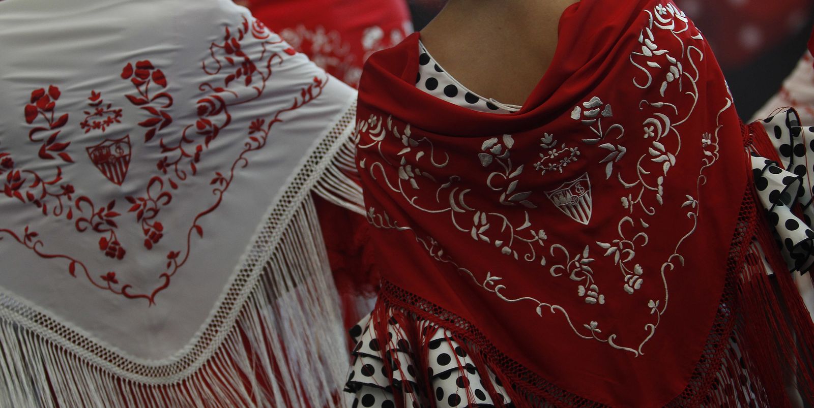 Mantoncillos inspirados en el Sevilla FC.