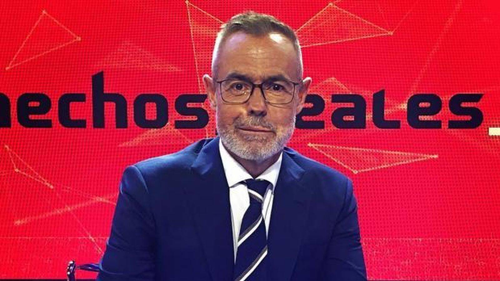 Jordi González en el plató de 'Hechos reales'