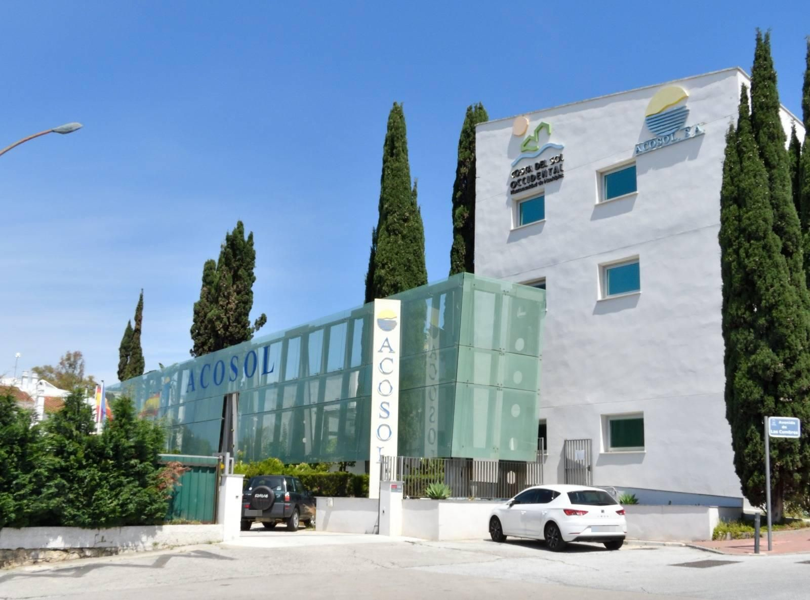 La sede central de Acosol, en Marbella.
