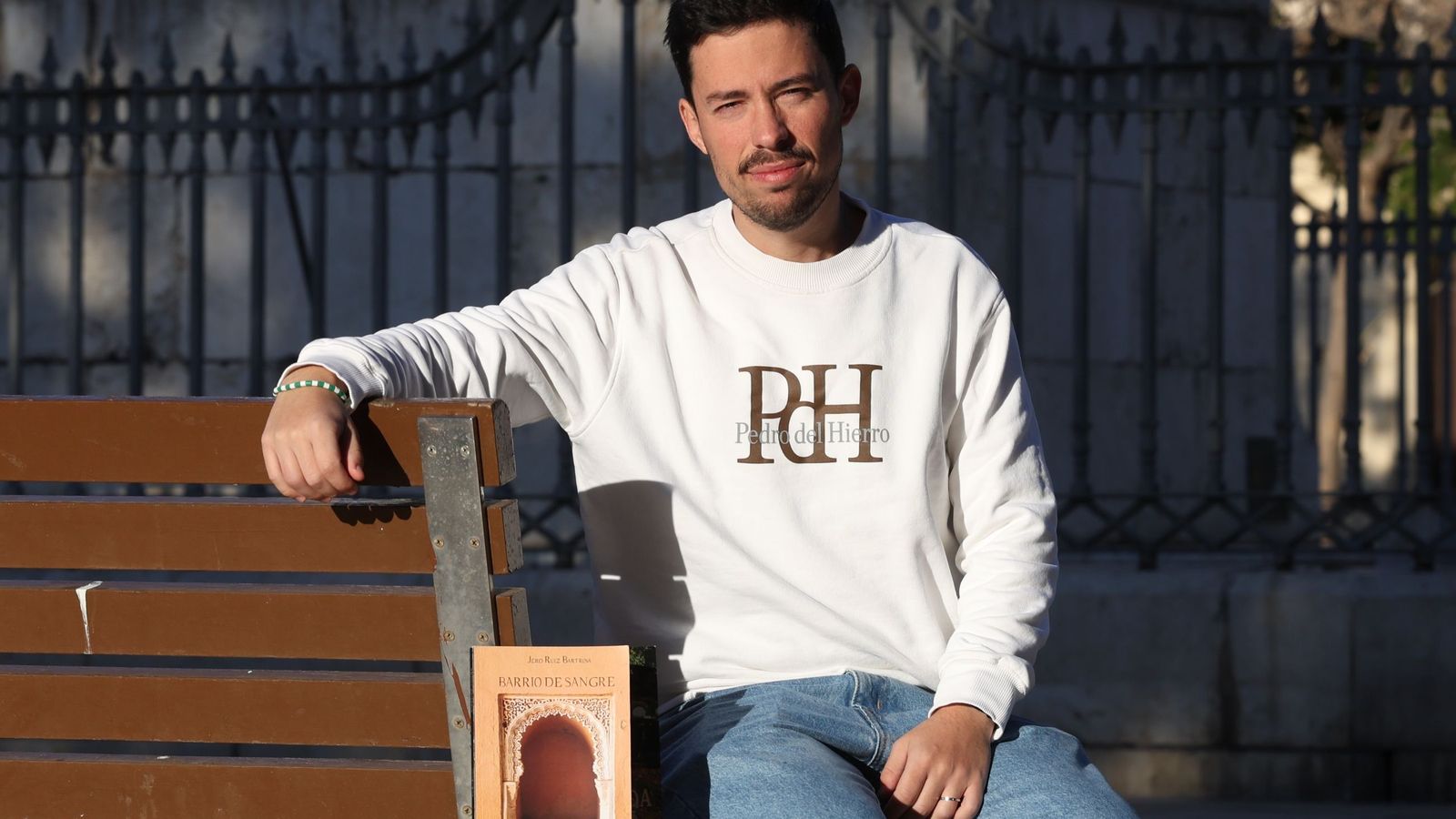 Jero Ruiz con 'Barrio de sangre''.