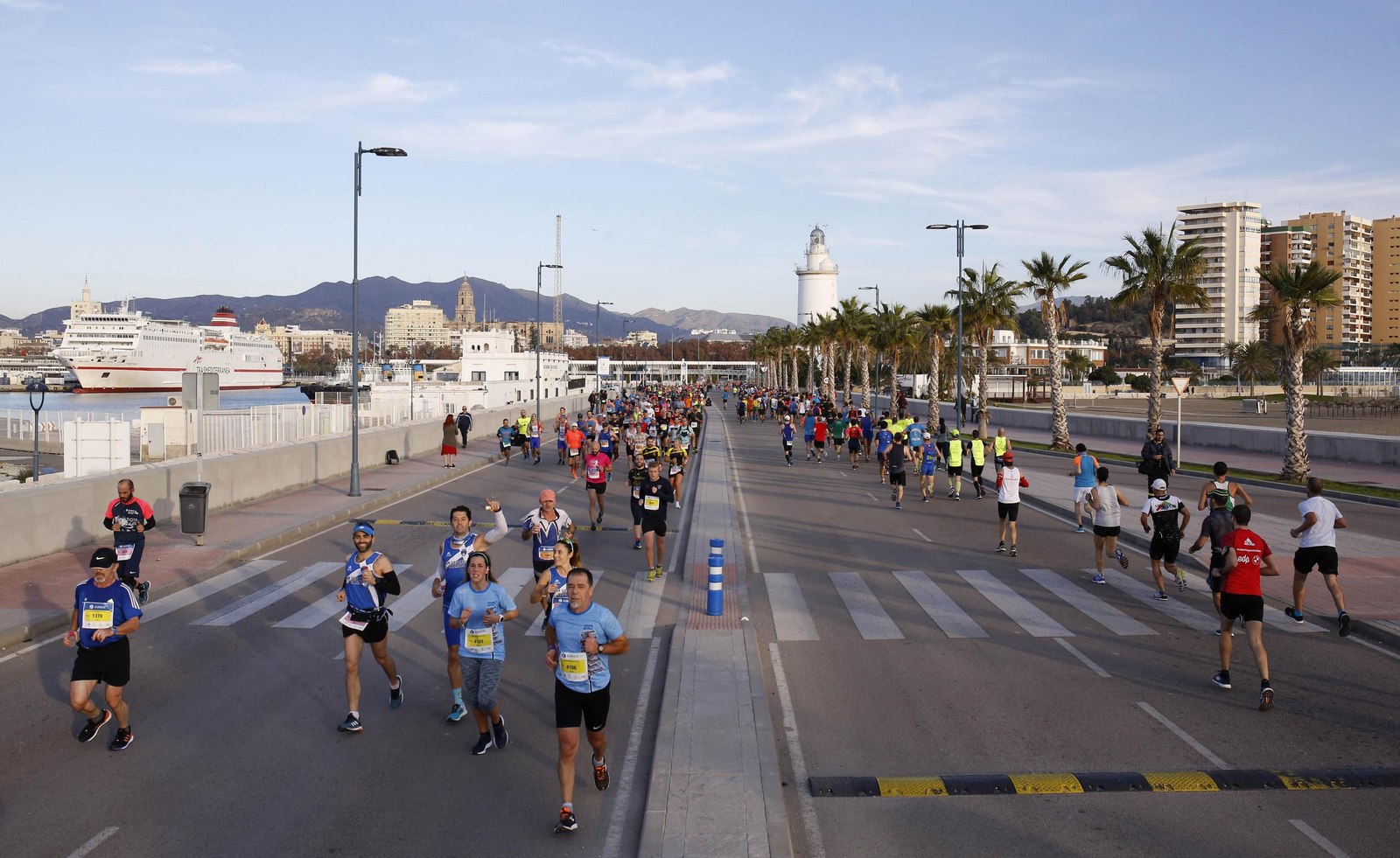 Las mejores fotos del Maratón de Málaga 2018