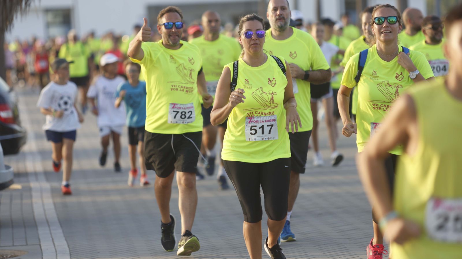 Las fotos de la VII Carrera de la Mujer en La Línea de la Concepción