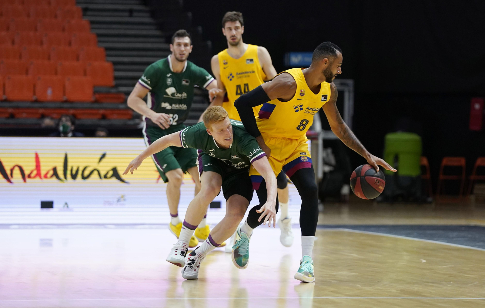 Las fotos del Unicaja-Barcelona