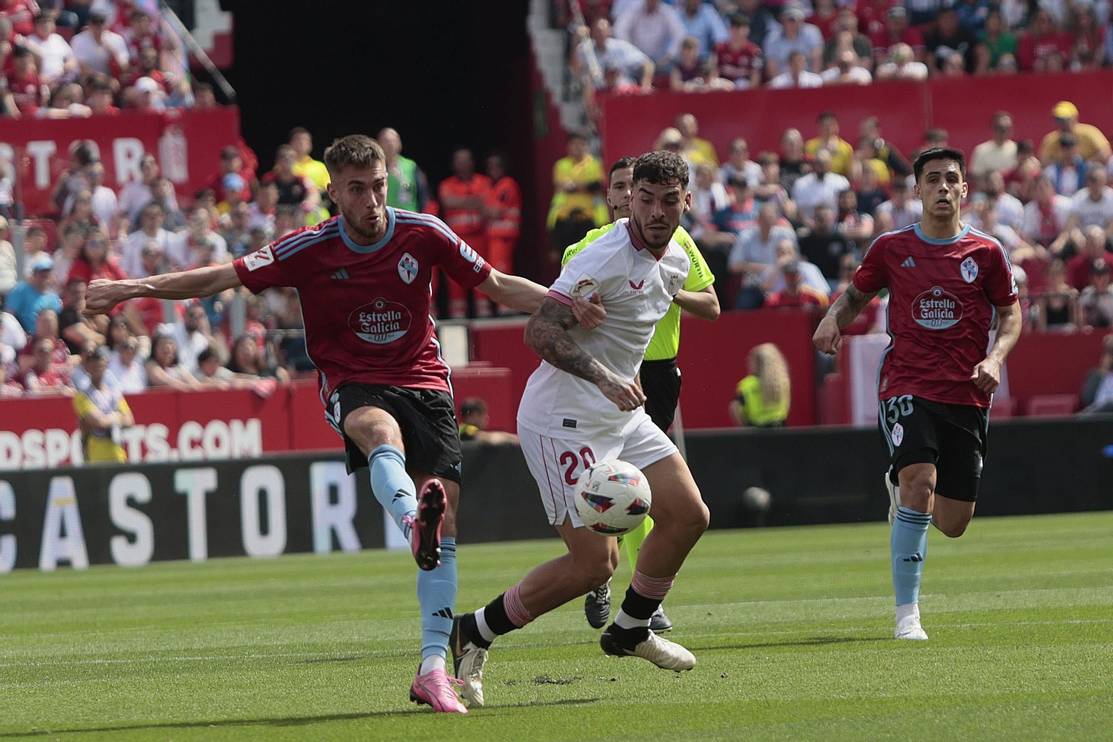 Las imágenes del Sevilla - Celta