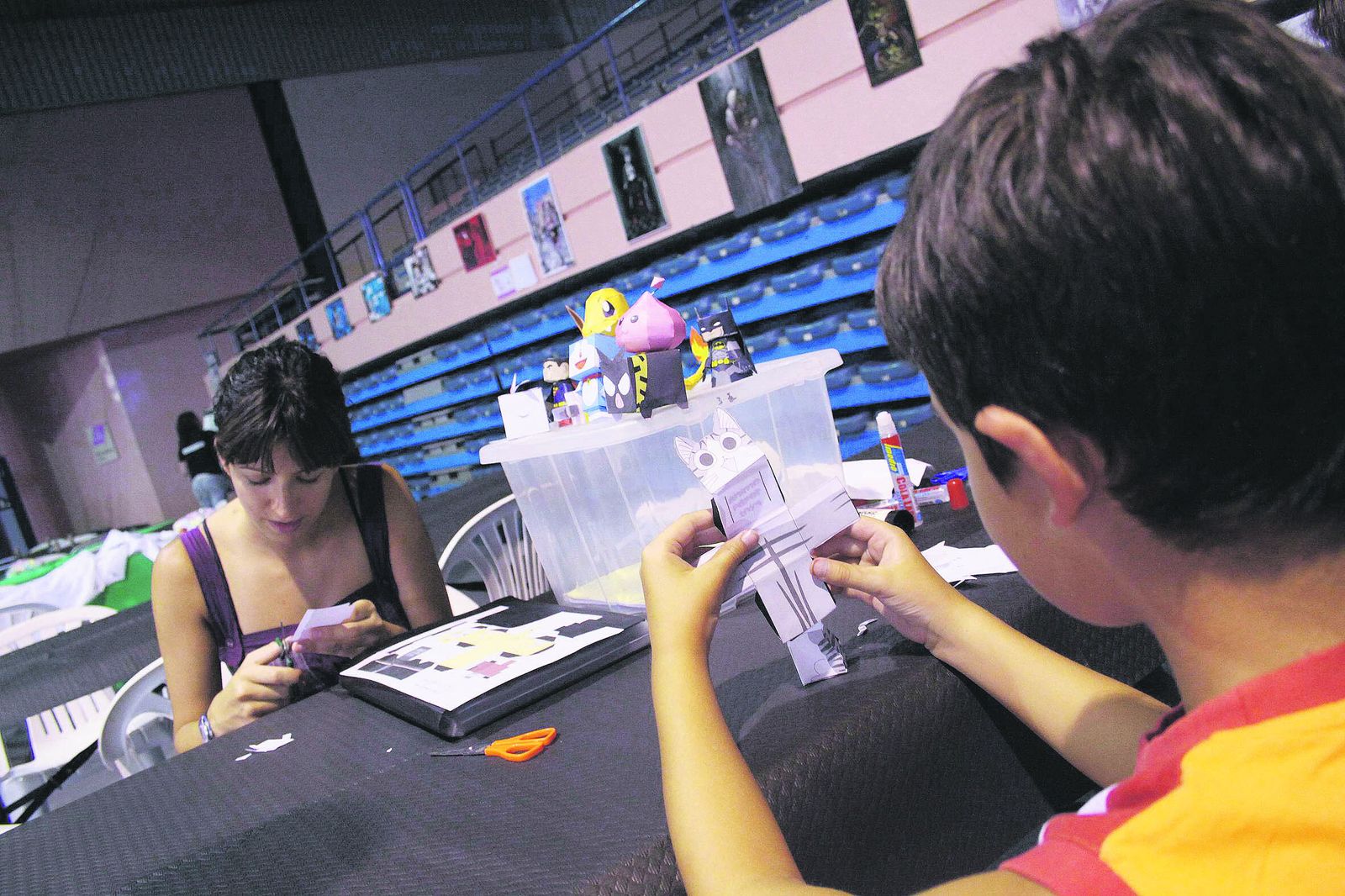 Participantes en una edición anterior del Salón del Manga de Algeciras.
