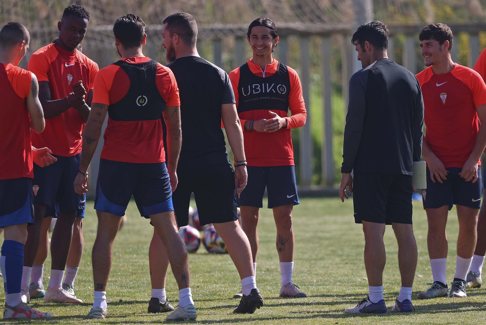 Imágenes del entrenamiento del Algeciras CF