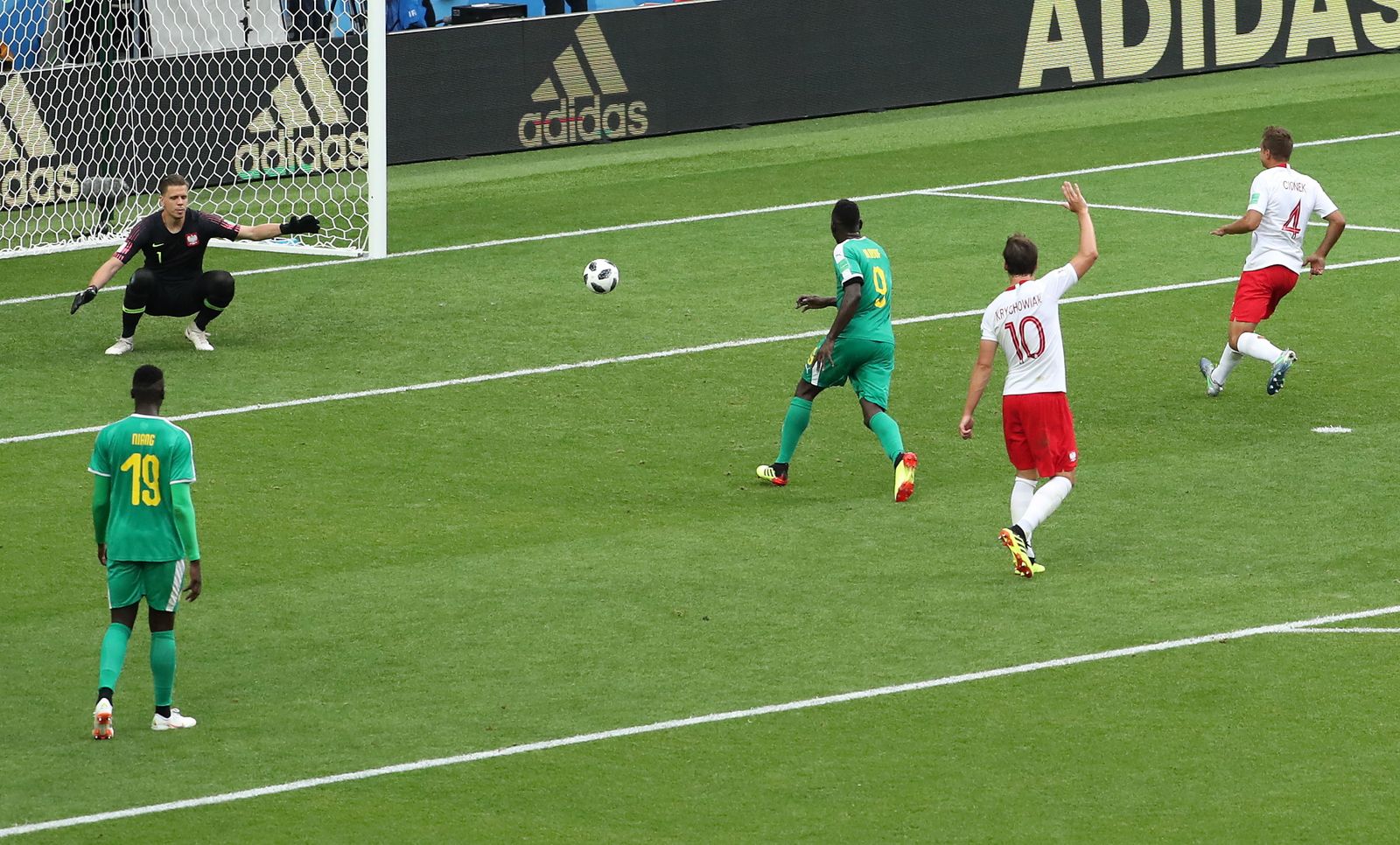 Las imágenes del Polonia-Senegal