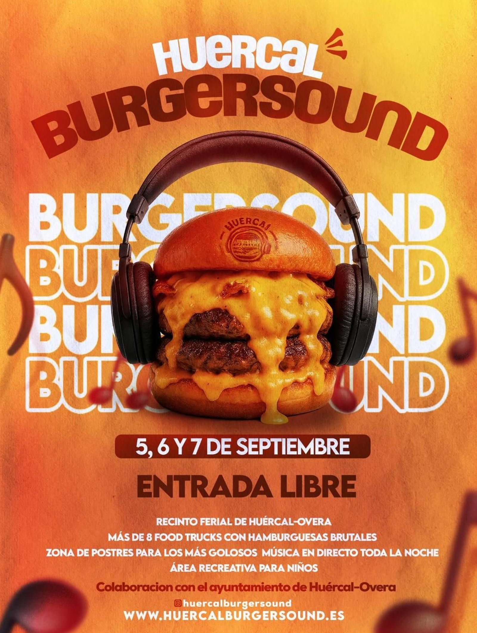 Cartel del Huércal Overa Burgersound.