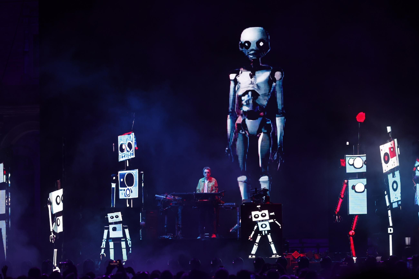 Las imágenes del concierto de Jean-Michel Jarre