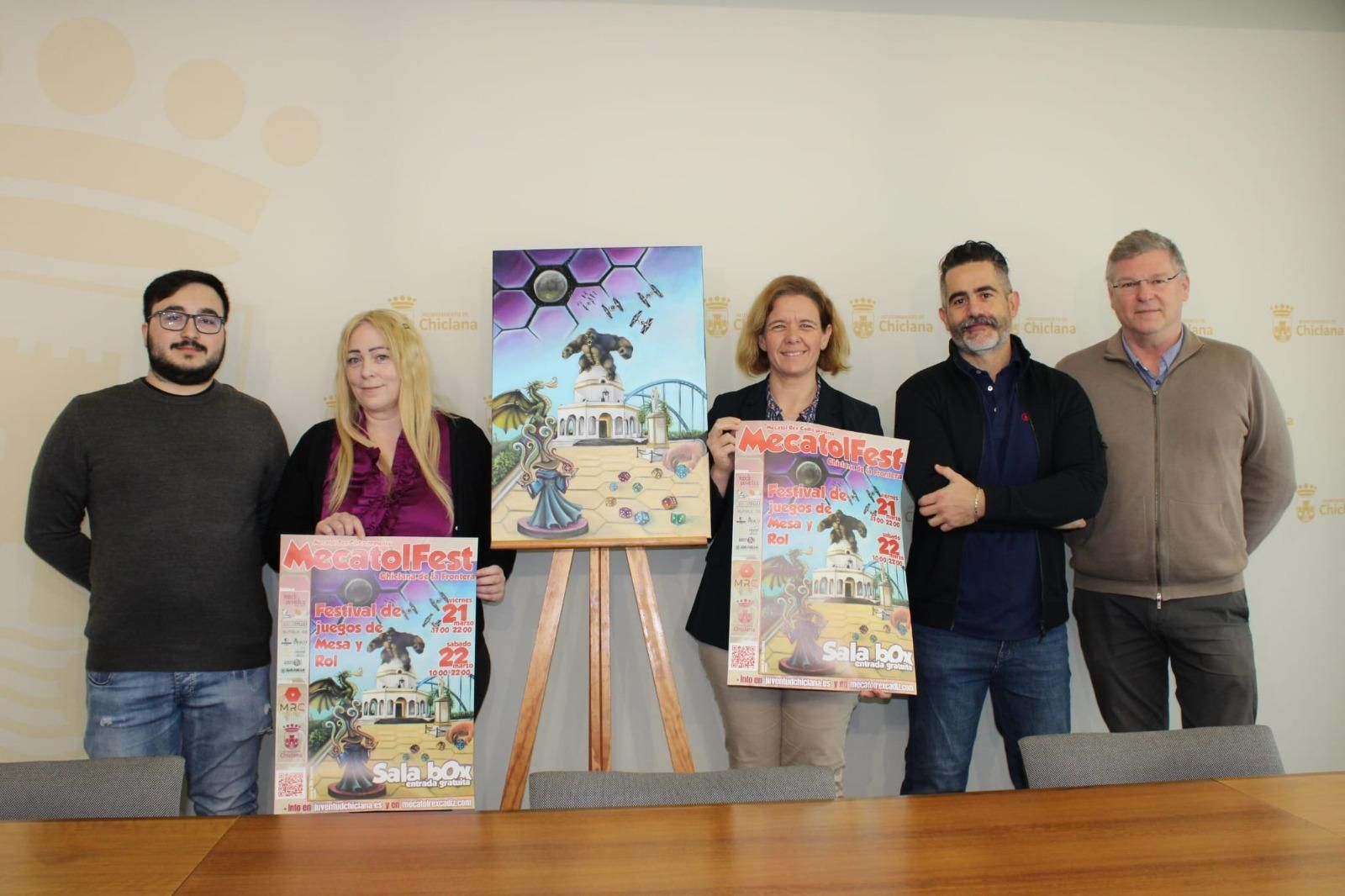 Participntes en esta rueda de prensa.