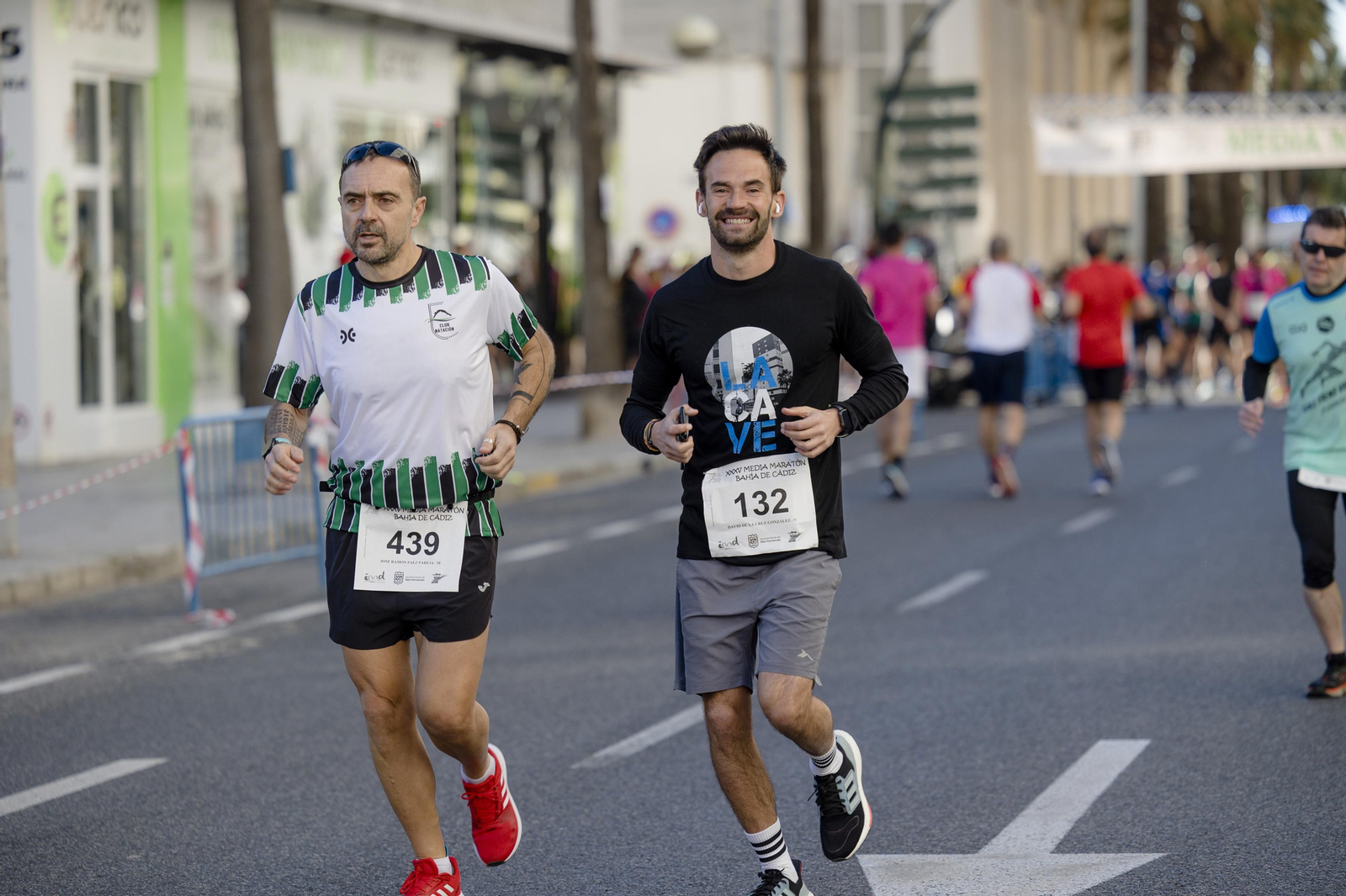 Las imágenes de la media maratón Bahía de Cádiz 2023.