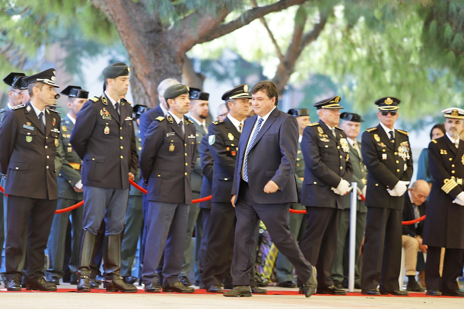 Imágenes de los actos de la Guardia Civil  en Huelva 12 de octubre, Día del Pilar