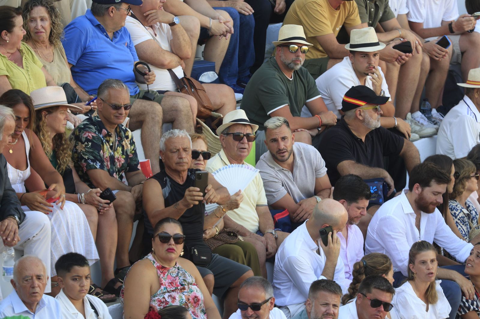 Fotos de la corrida de toros de la Feria de San Roque con David Galván, Román y Joaquín Galdós