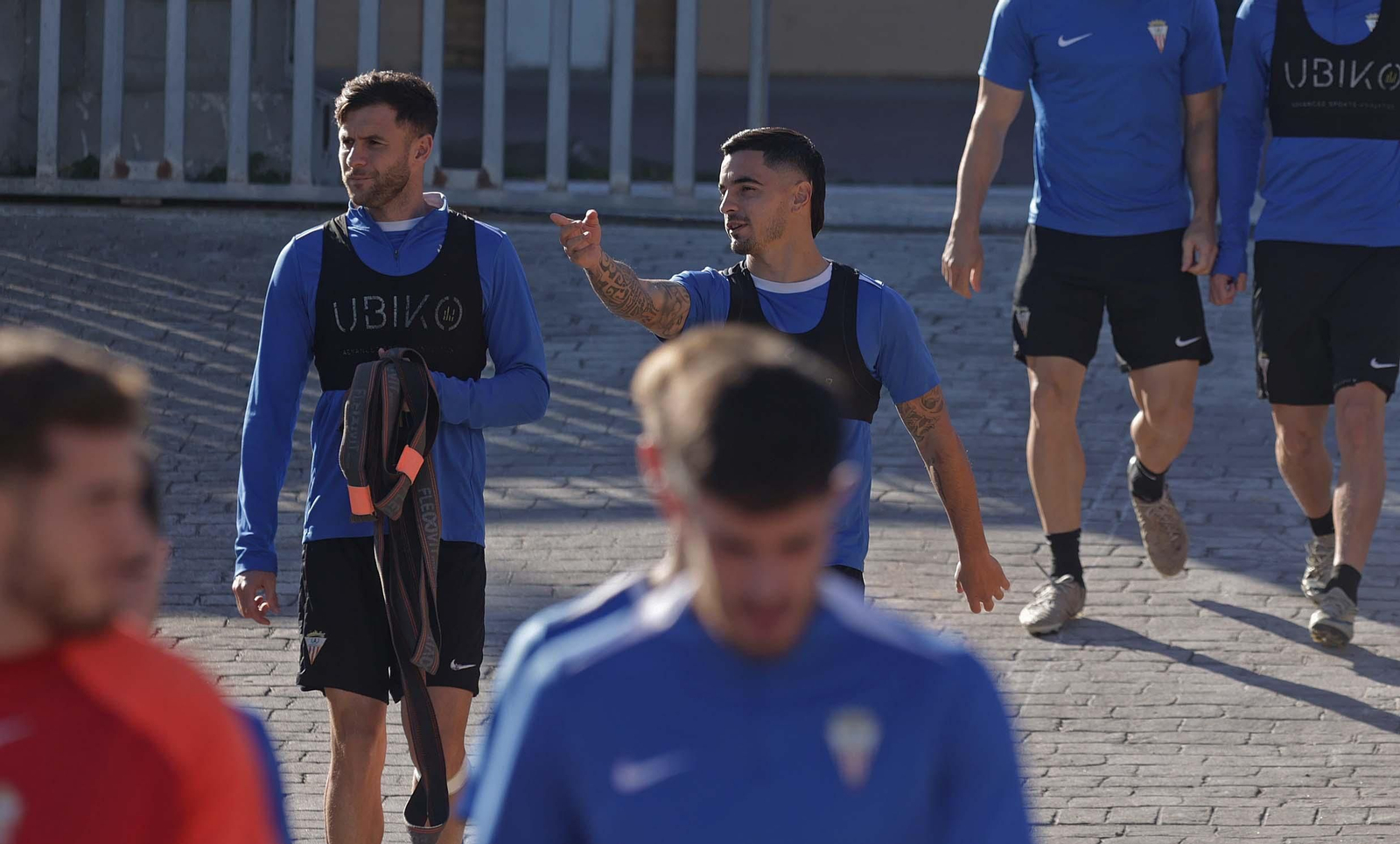 Fotos del entrenamiento del Algeciras CF previo a la visita del Yeclano al Nuevo Mirador