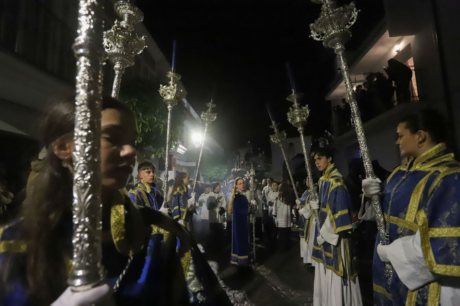 Fotos del Miércoles Santo en San Roque: Angustias