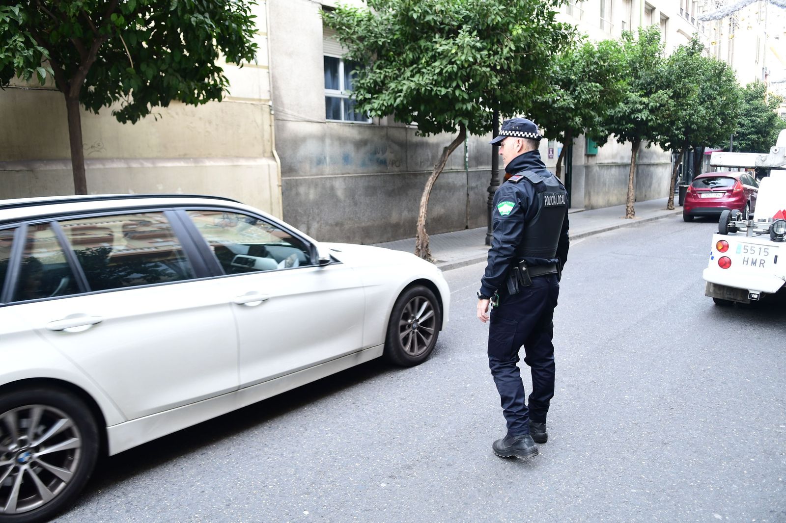 La Policía Local de Córdoba en controles de tráfico.