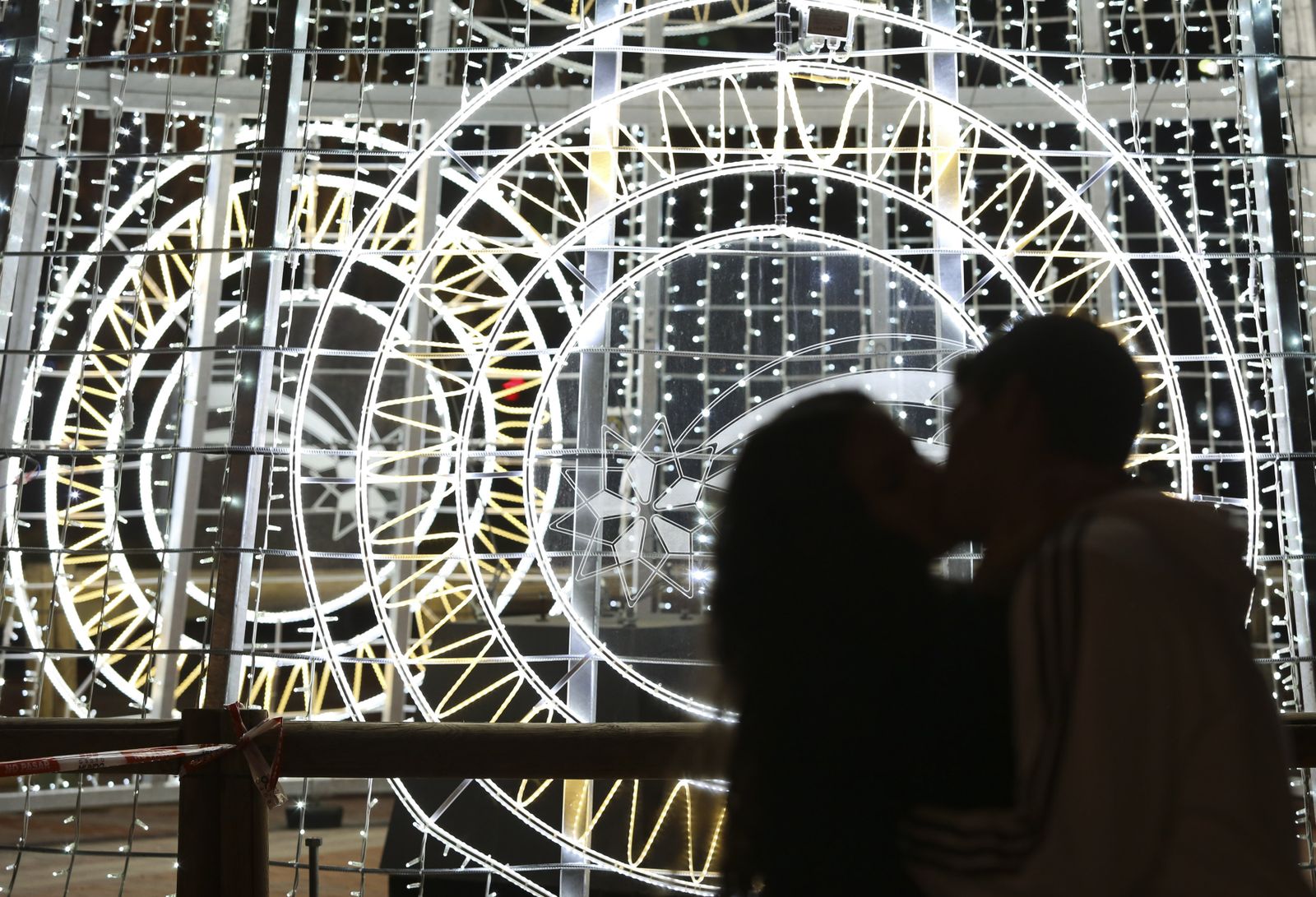 La inauguración de las luces de Navidad de Málaga