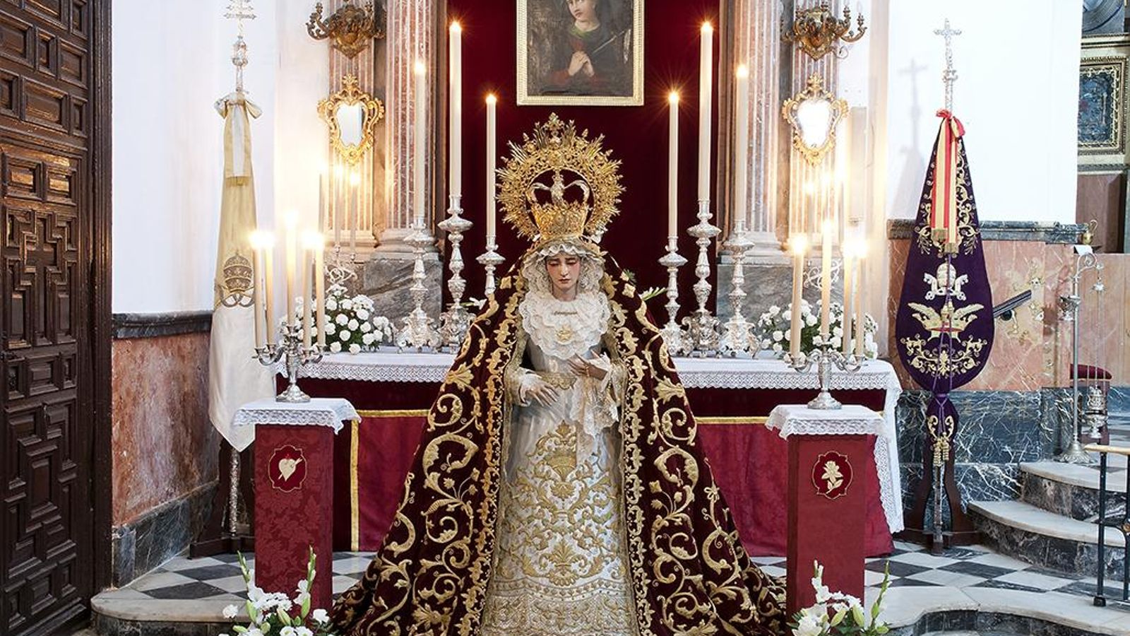 La Virgen de la Amargura, de la cofradía de Humildad y Paciencia
